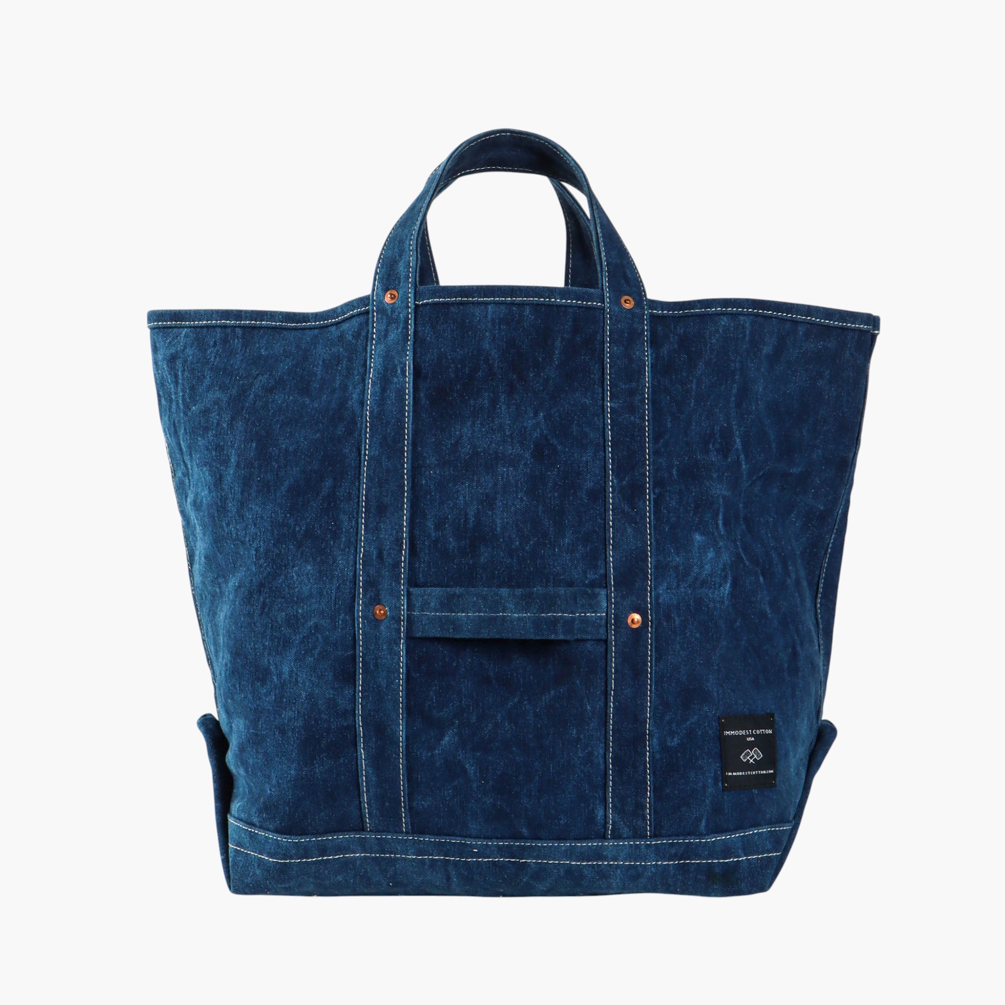 Electrician Tote | Indigo – IMMODEST COTTON