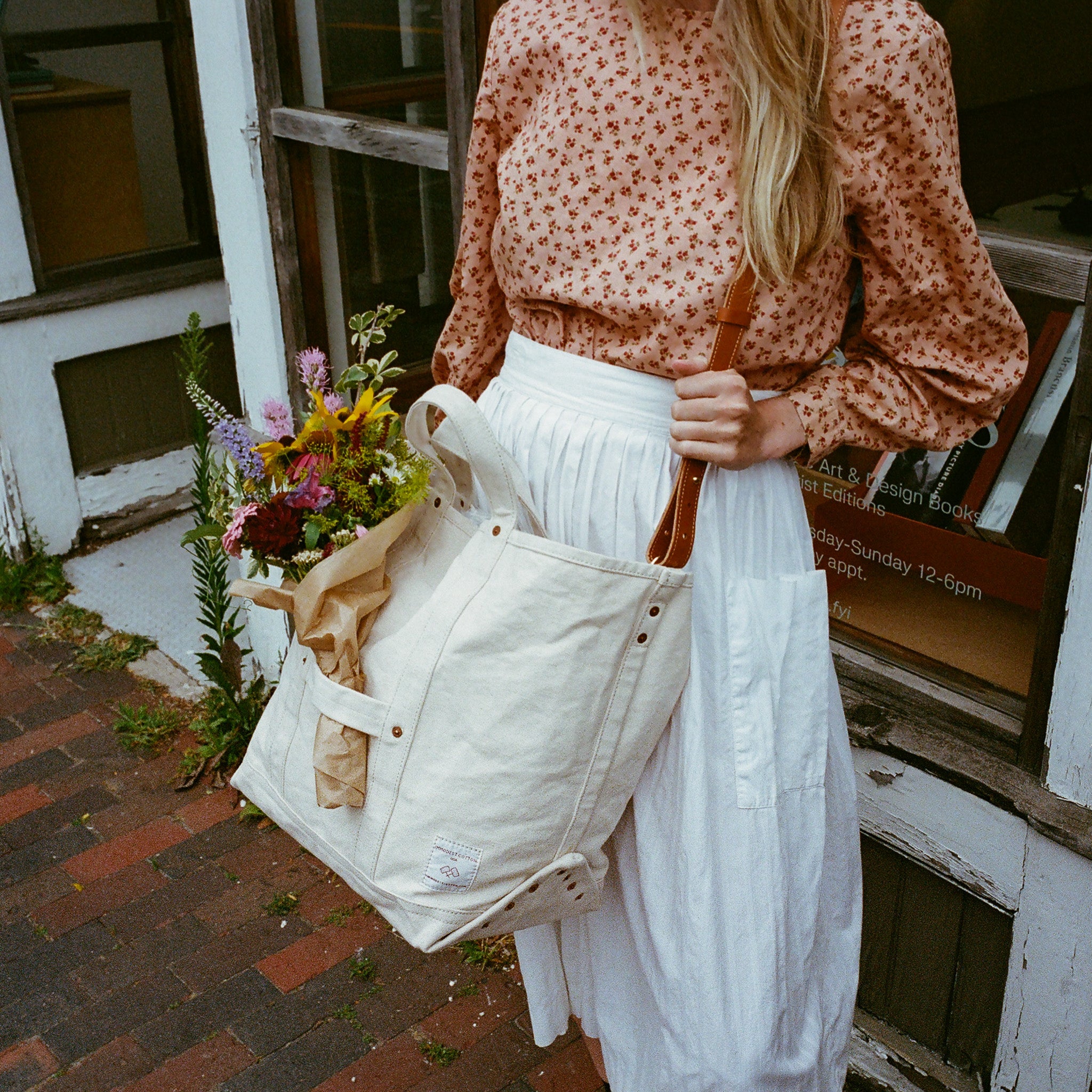Electrician Tote | Natural – IMMODEST COTTON