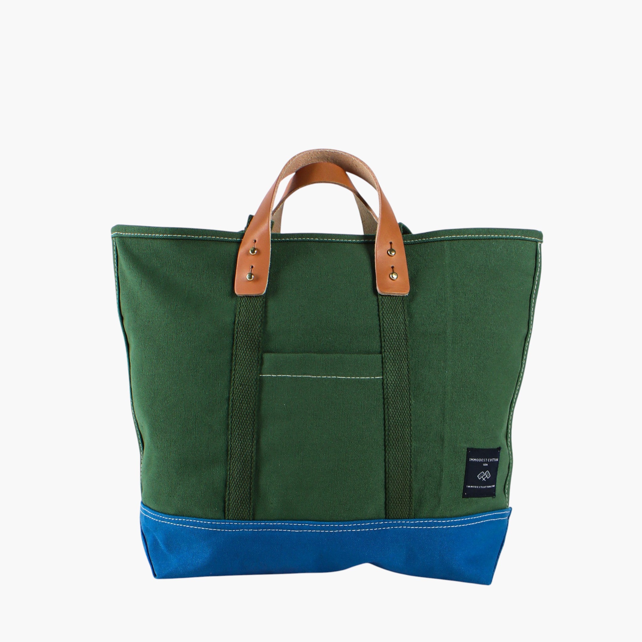 Small Zipper Tote | Pine+Ocean – IMMODEST COTTON