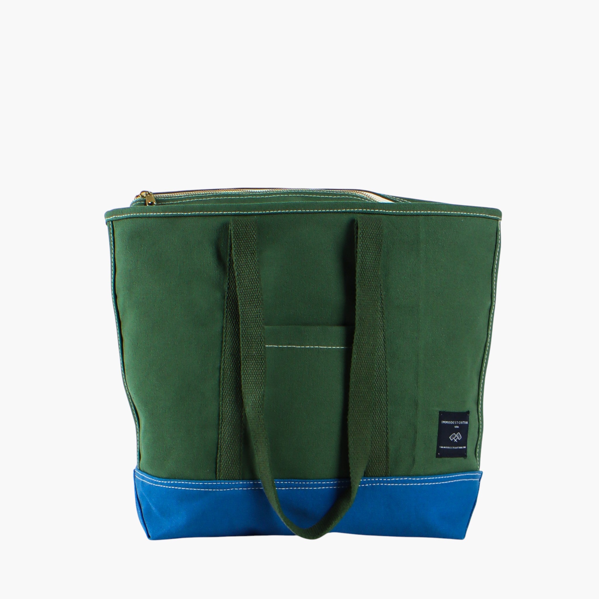 Small Zipper Tote | Pine+Ocean – IMMODEST COTTON