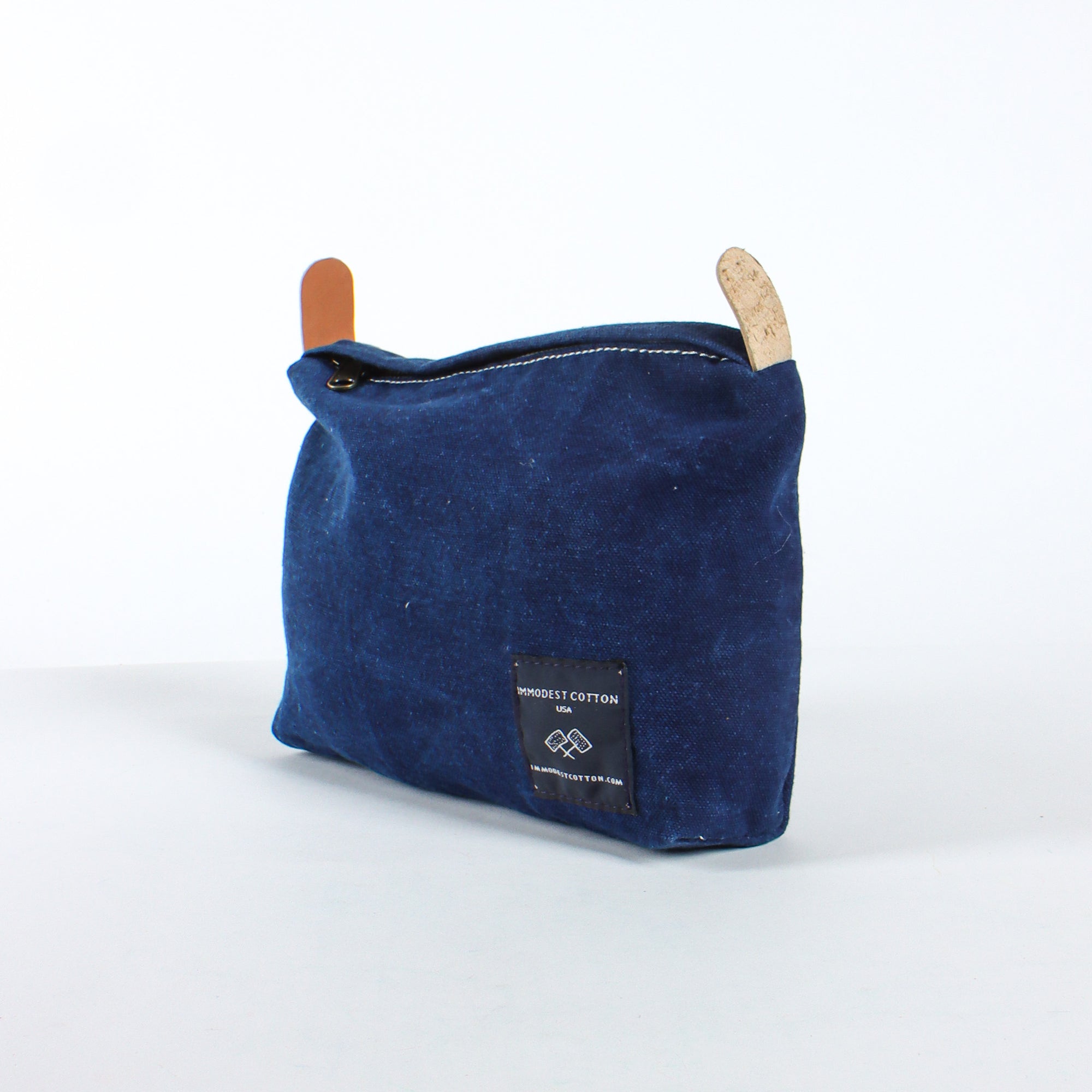 Bunny Pouch Set | Indigo (sample)