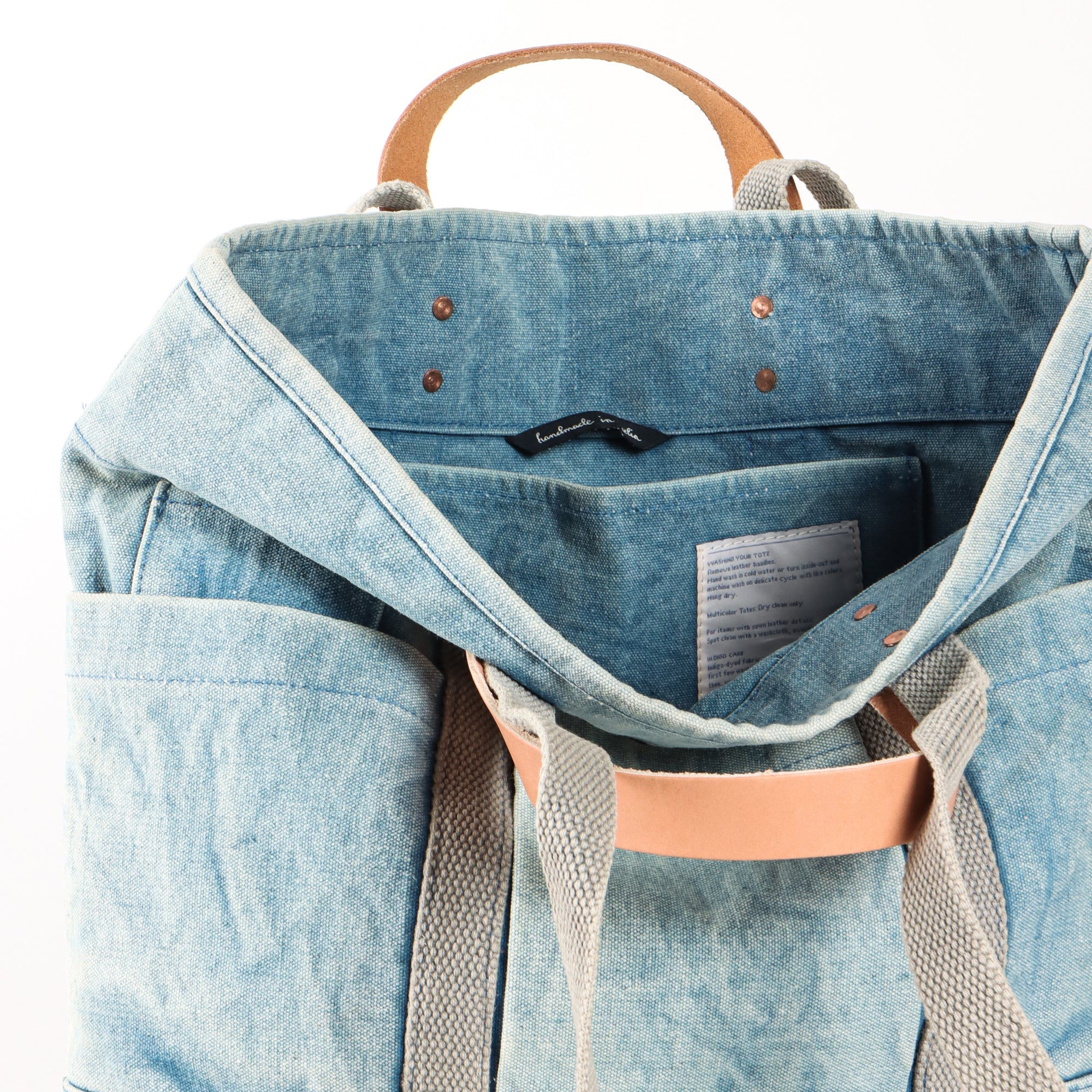 Construction Tote | Acid Wash (sample)