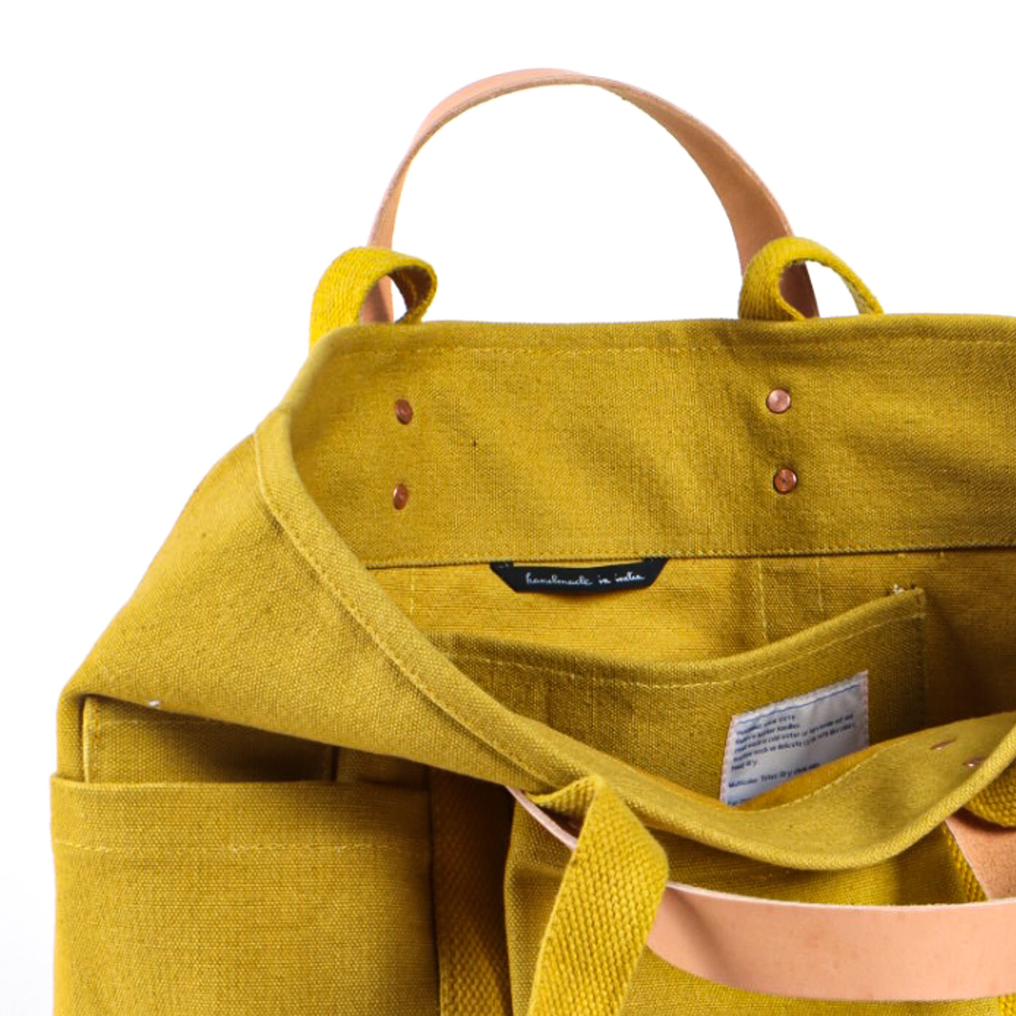 Construction Tote | Chartreuse (sample)