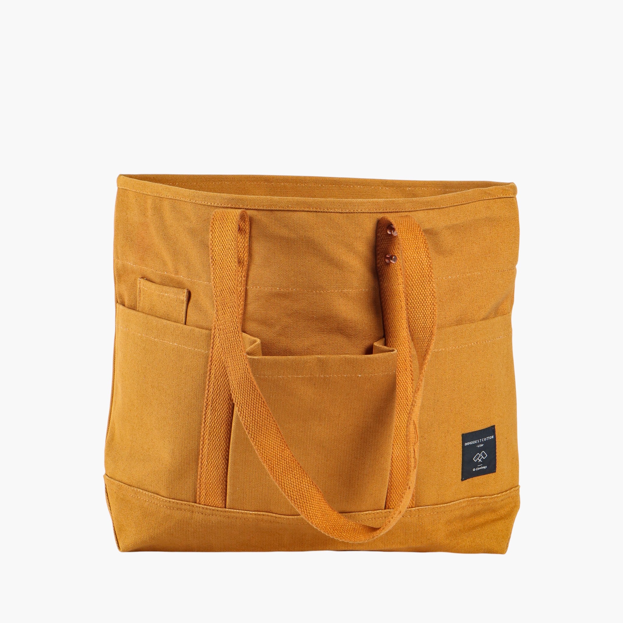 Construction Tote | Mustard Seed – IMMODEST COTTON