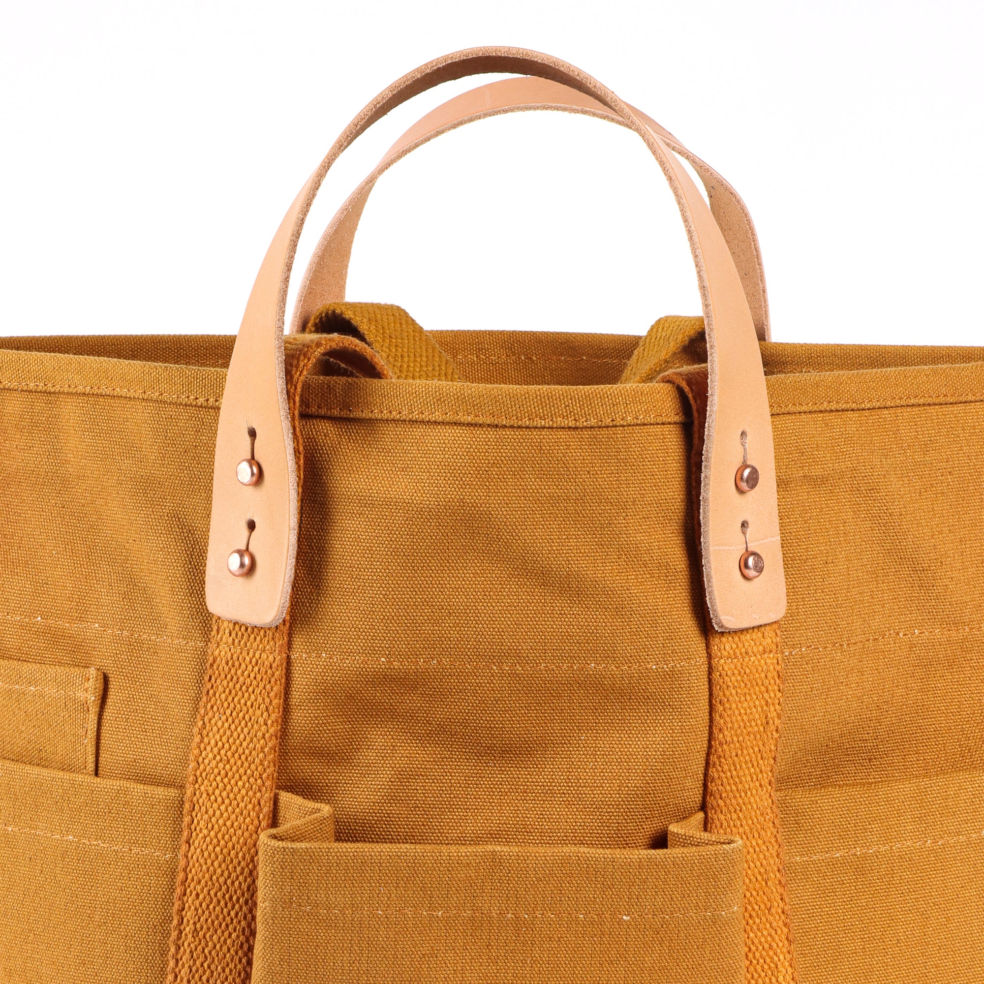 Construction Tote | Mustard Seed (sample)