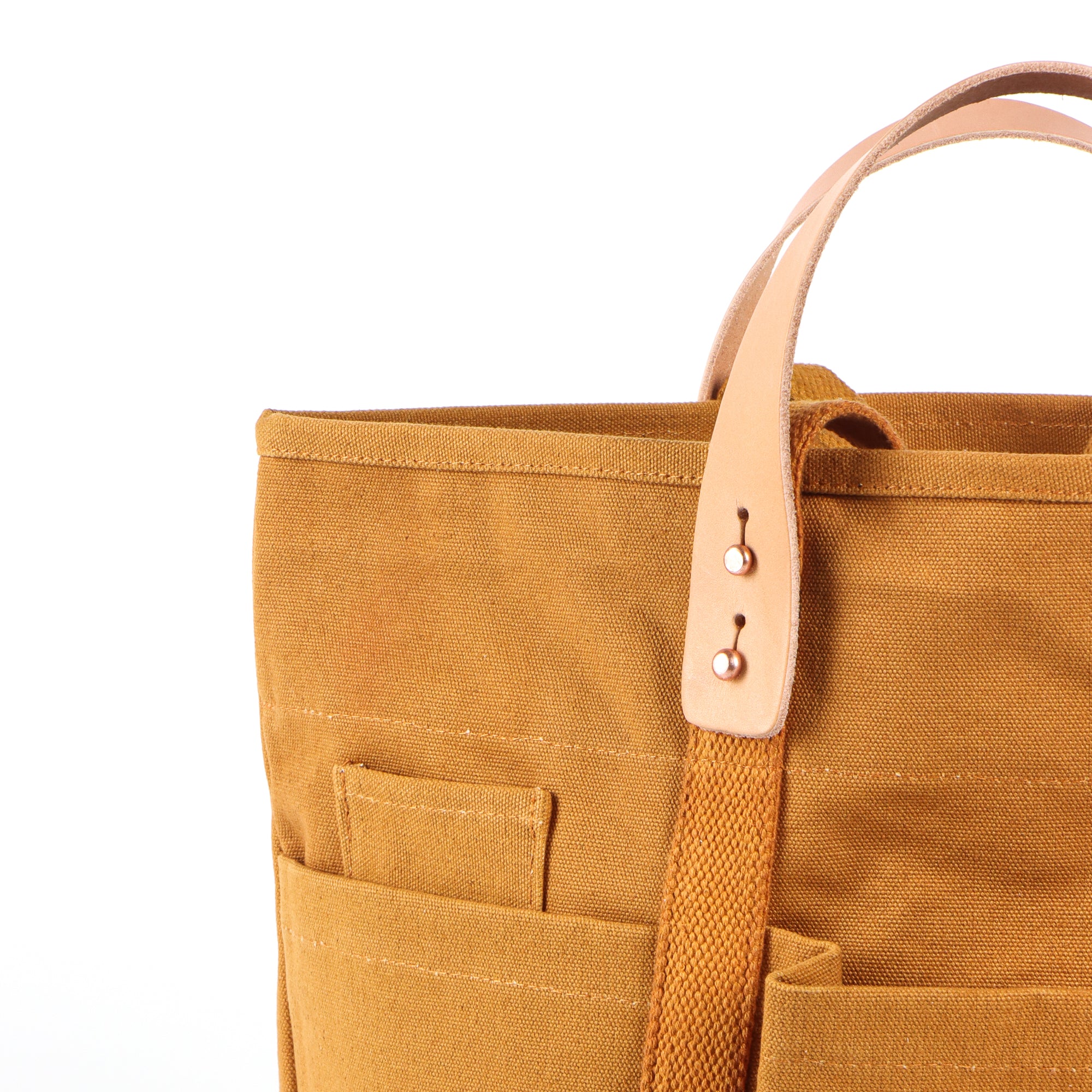 Construction Tote | Mustard Seed (sample)