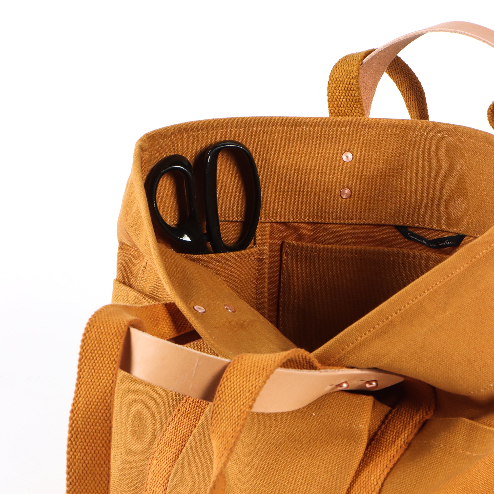 Construction Tote | Mustard Seed (sample)