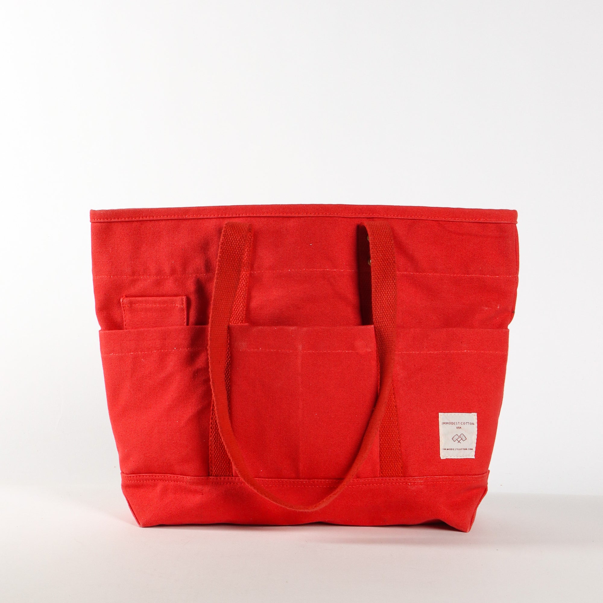 Construction Tote | Persimmon (sample)