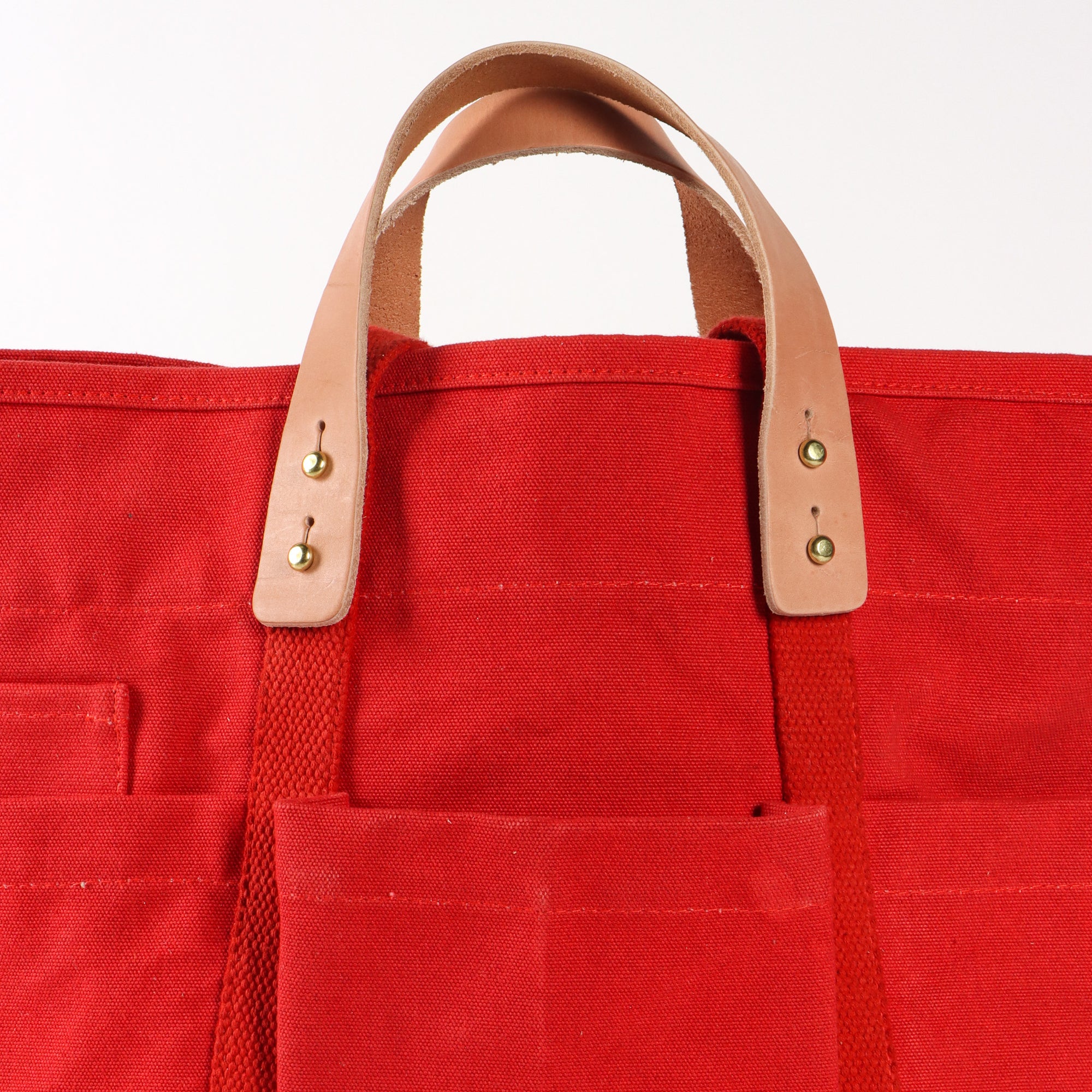 Construction Tote | Persimmon (sample)