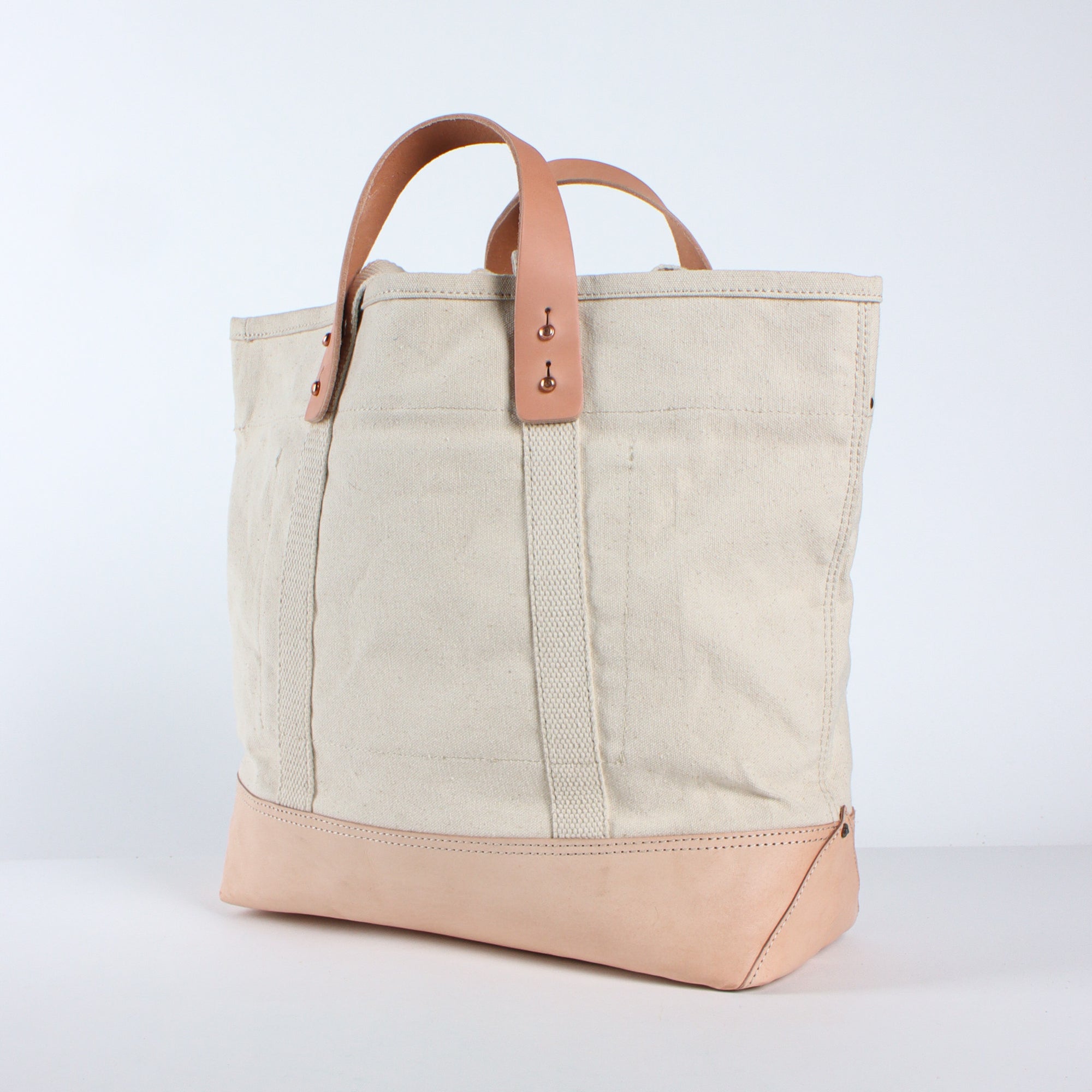 Editor Tote | Natural + Undyed (sample)