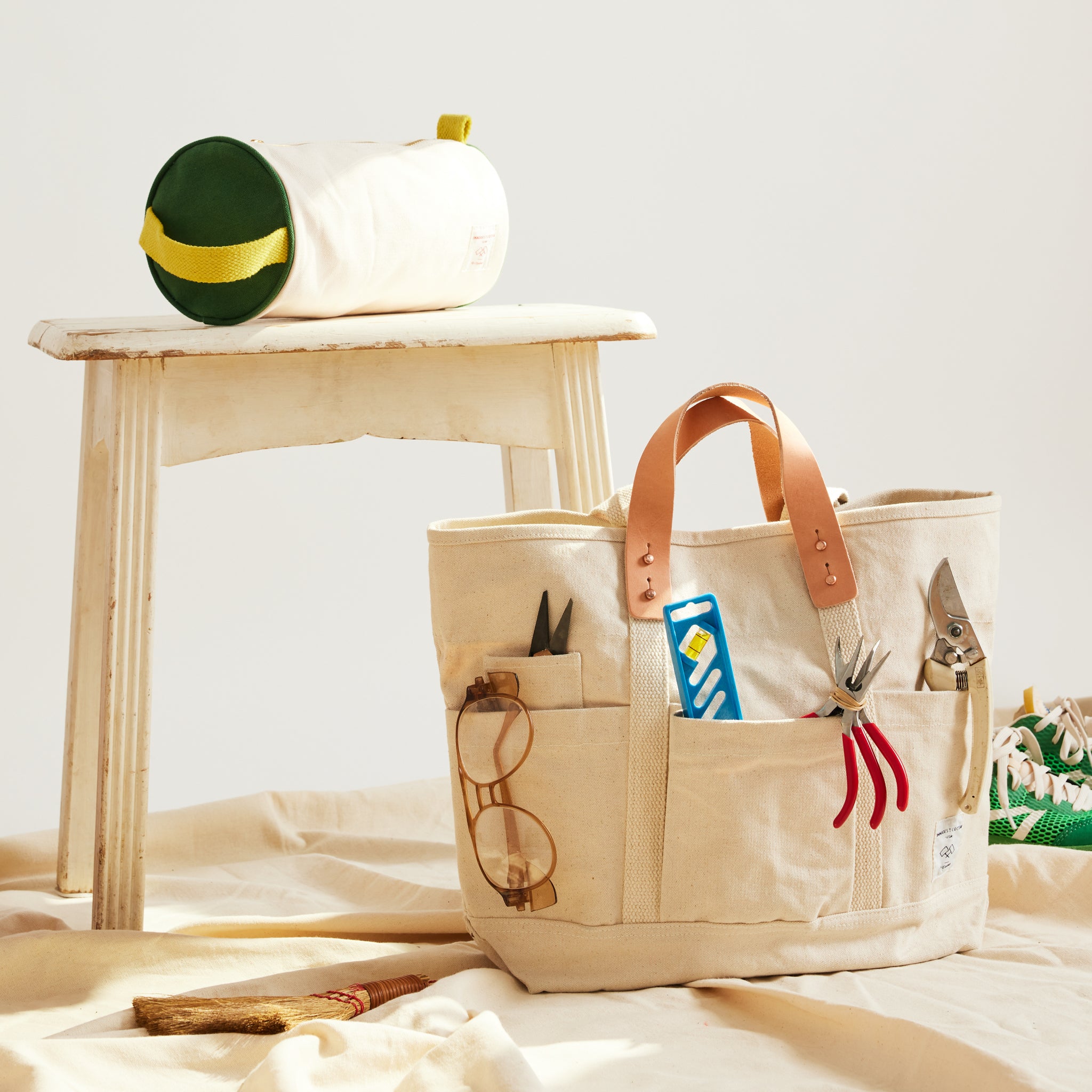 Construction Tote | Natural – IMMODEST COTTON