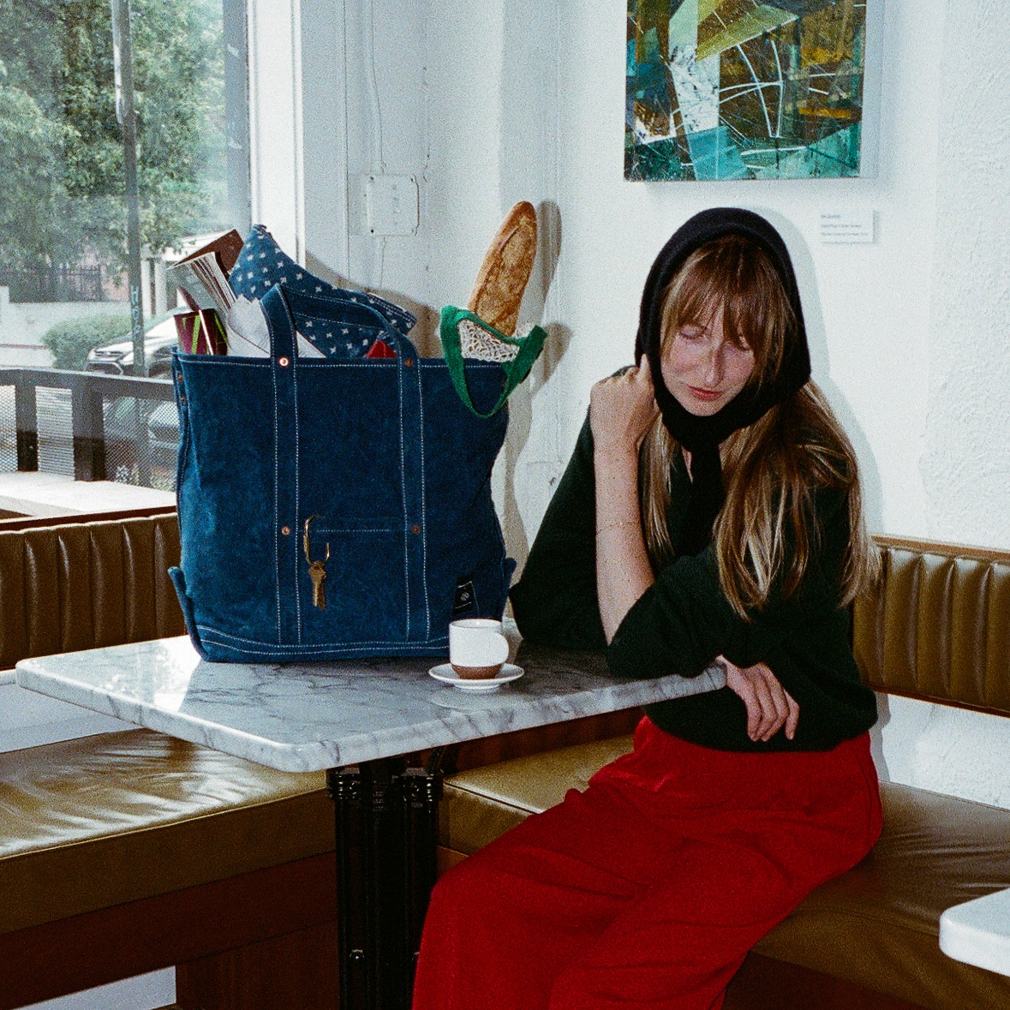 HYDE × SWITCHBLADE デニムトートバッグ USED INDIGO Electrician Tote | Indigo – IMMODEST COTTON