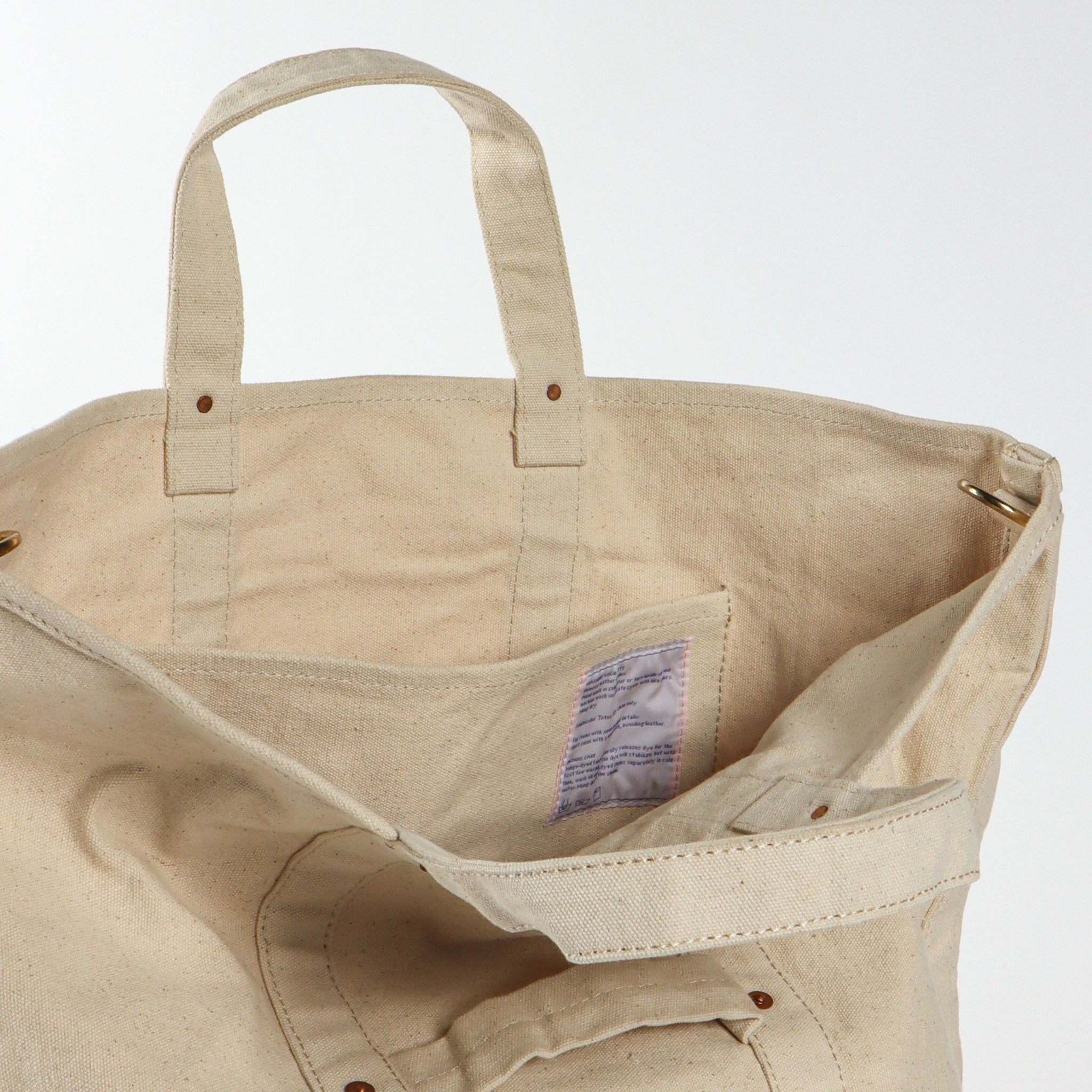 Electrician Tote | Natural – IMMODEST COTTON