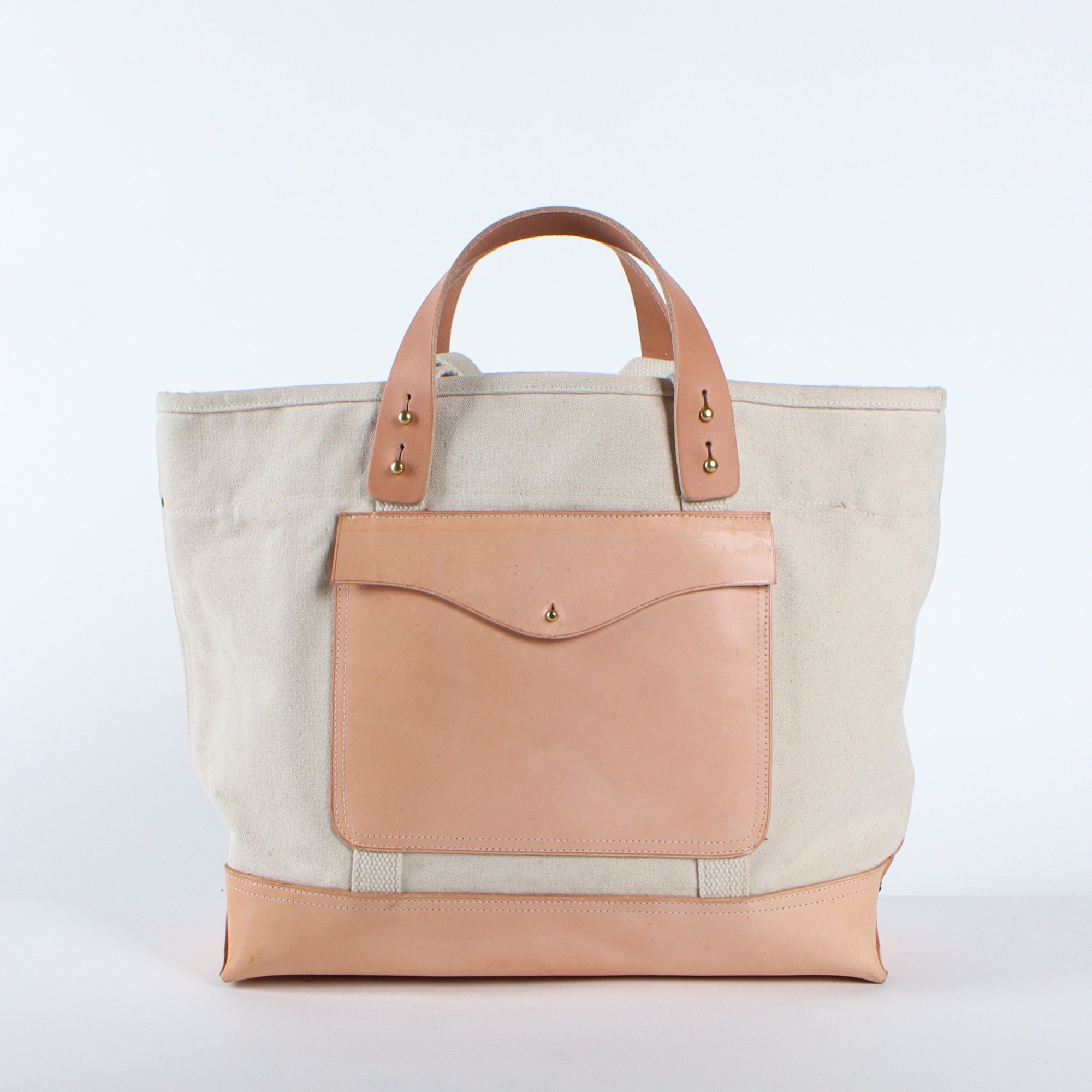 Envelope Bucket Tote | Natural (sample)