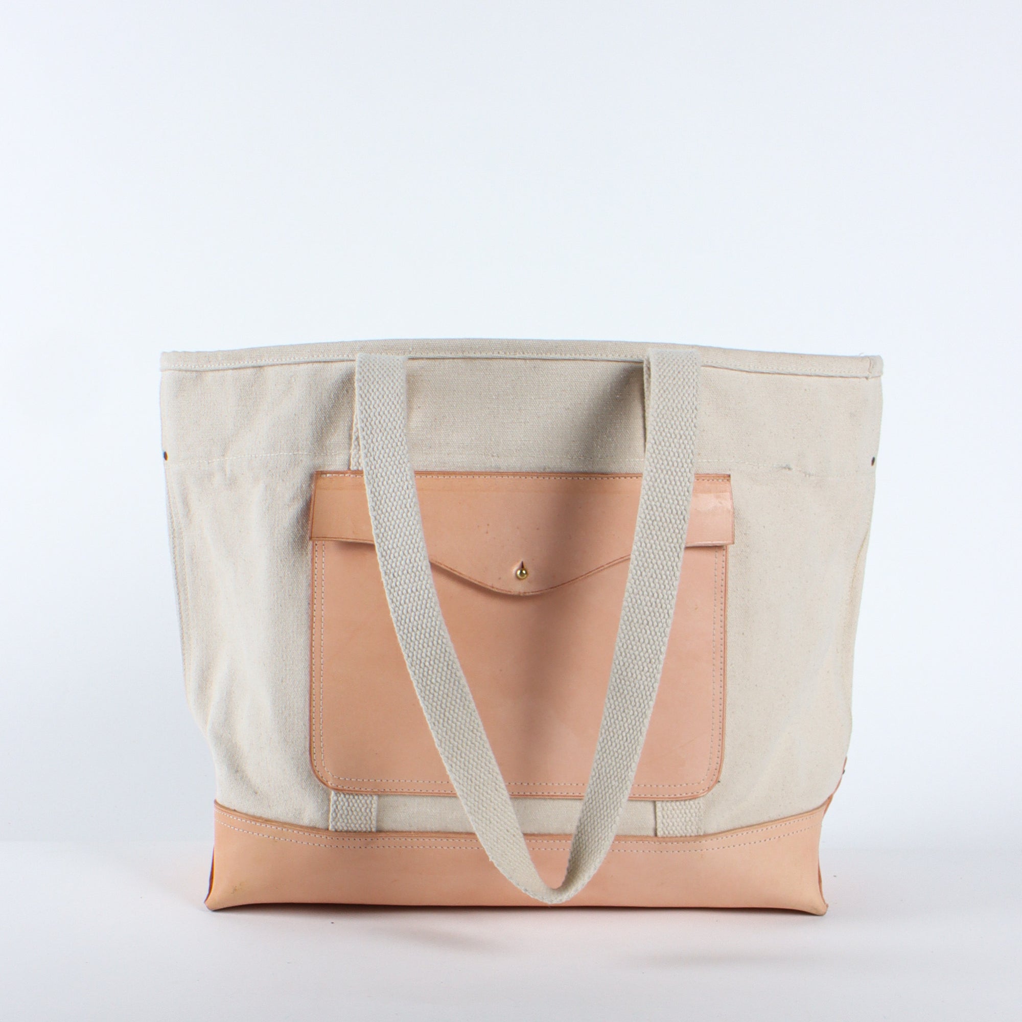 Envelope Bucket Tote | Natural (sample)