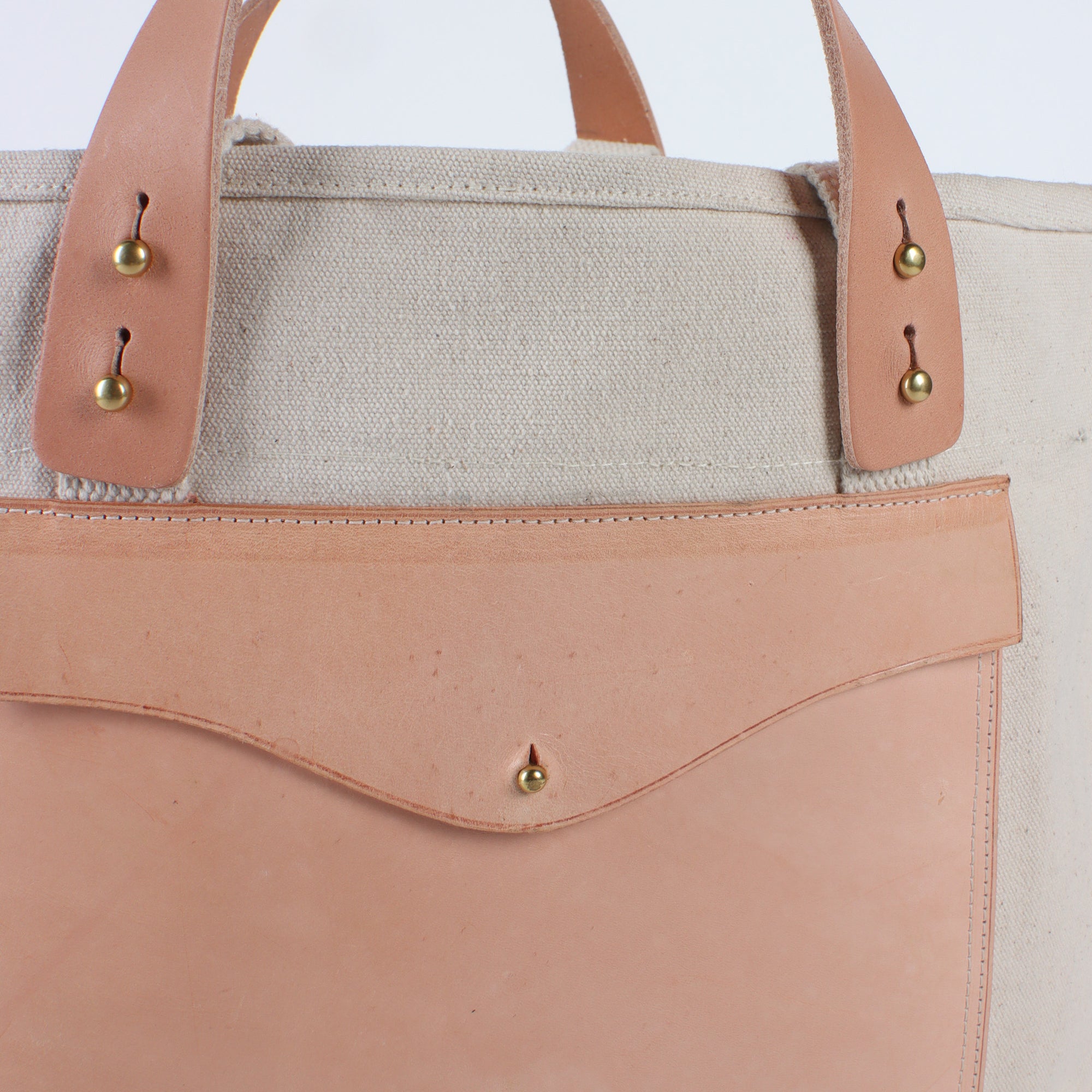 Envelope Bucket Tote | Natural (sample)