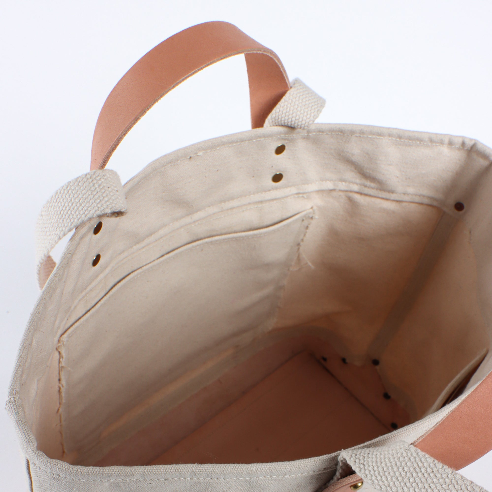 Envelope Bucket Tote | Natural (sample)