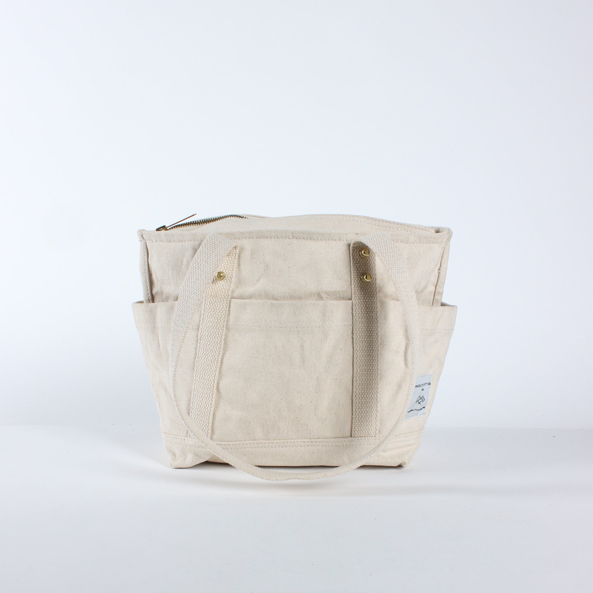 Industrial Zip Lunch Tote | Natural (sample)