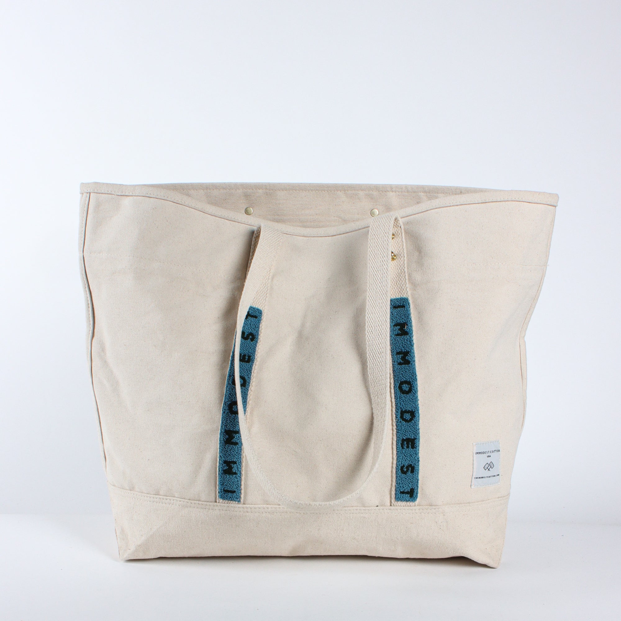 Large East West Tote |Chenille Logo (sample)