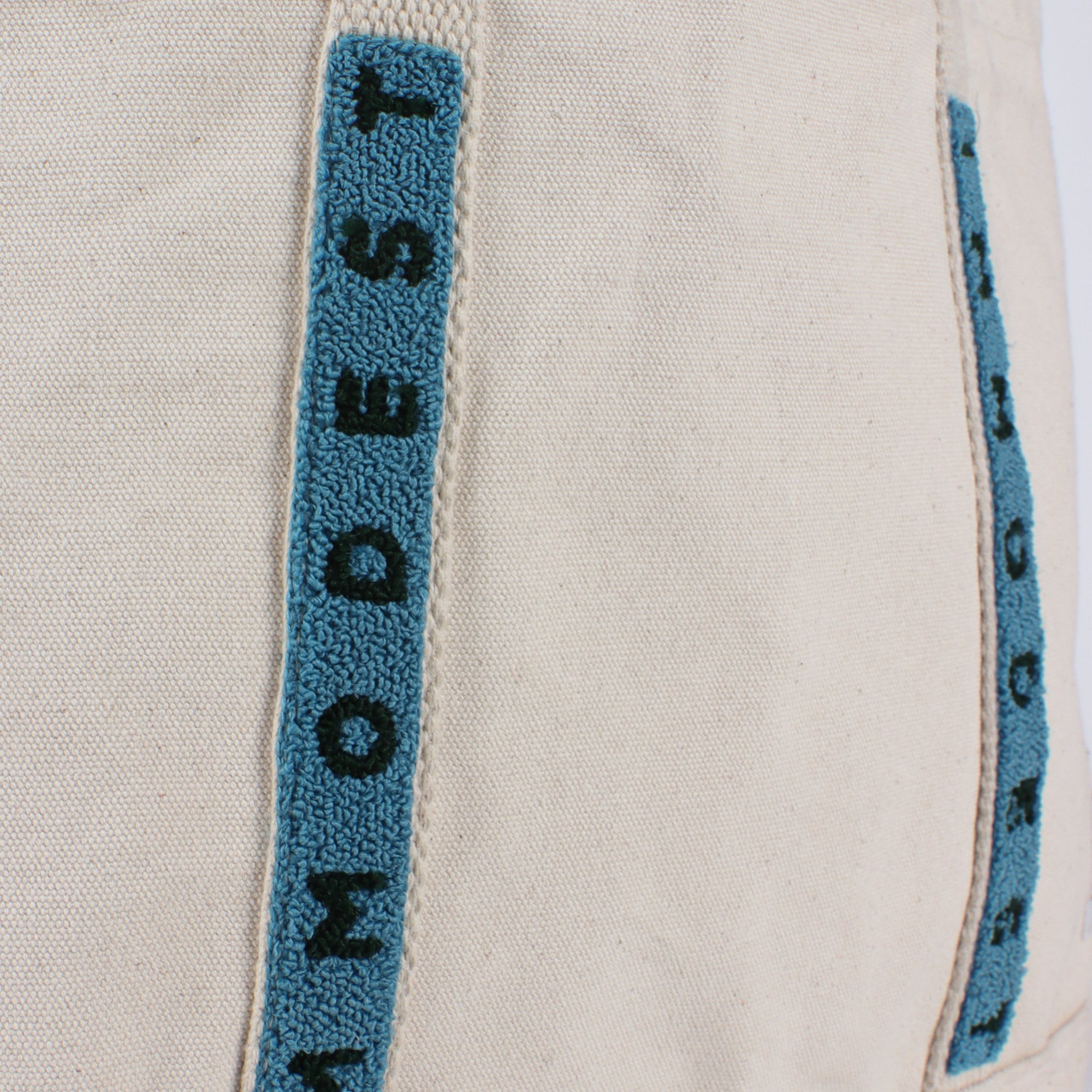 Large East West Tote |Chenille Logo (sample)