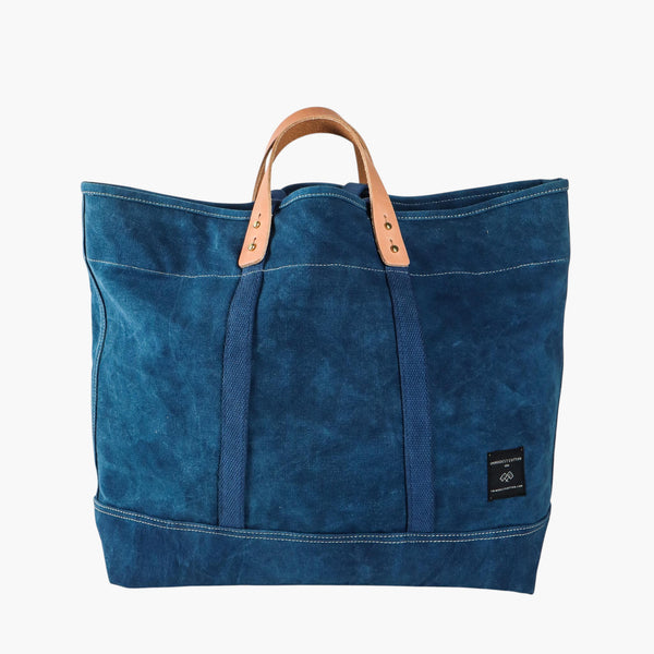 Large East West Tote | Indigo – IMMODEST COTTON