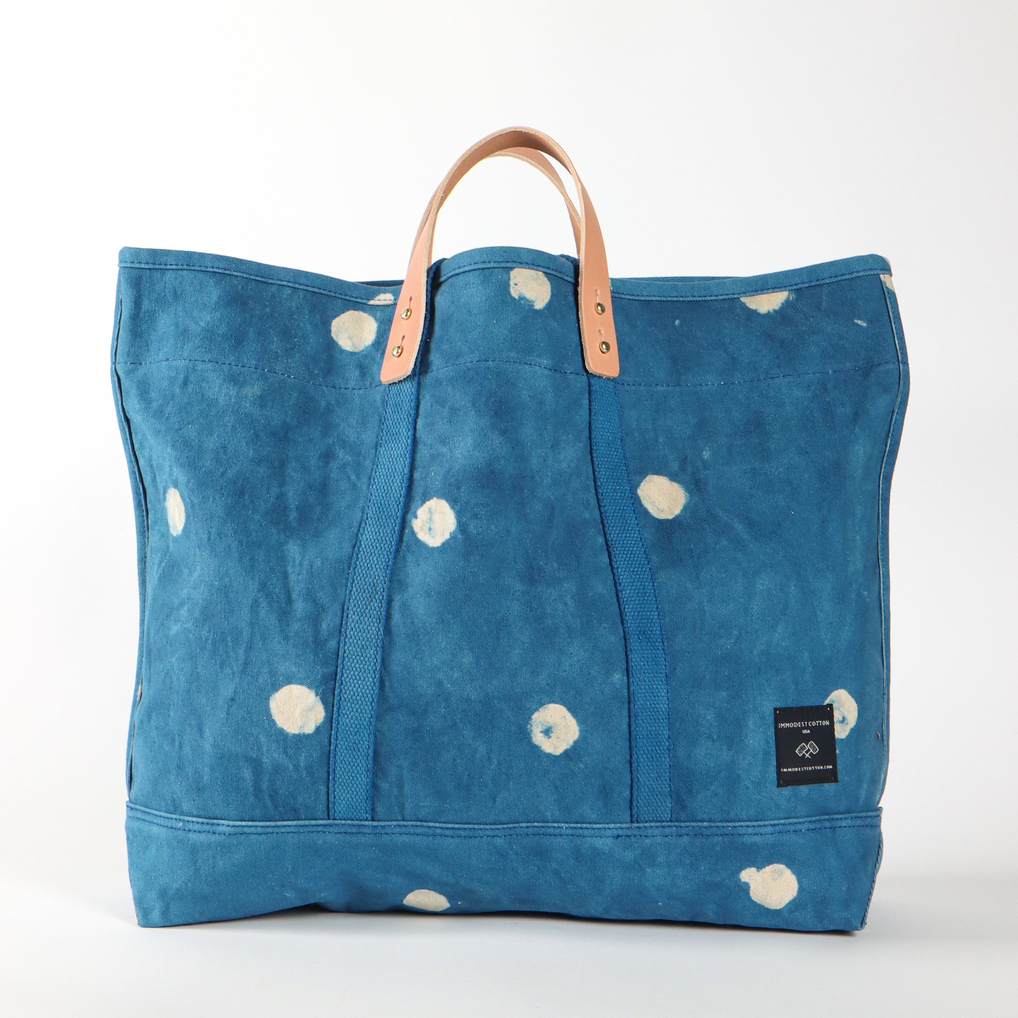 Large East West Tote | Lt Indigo Moon (sample)