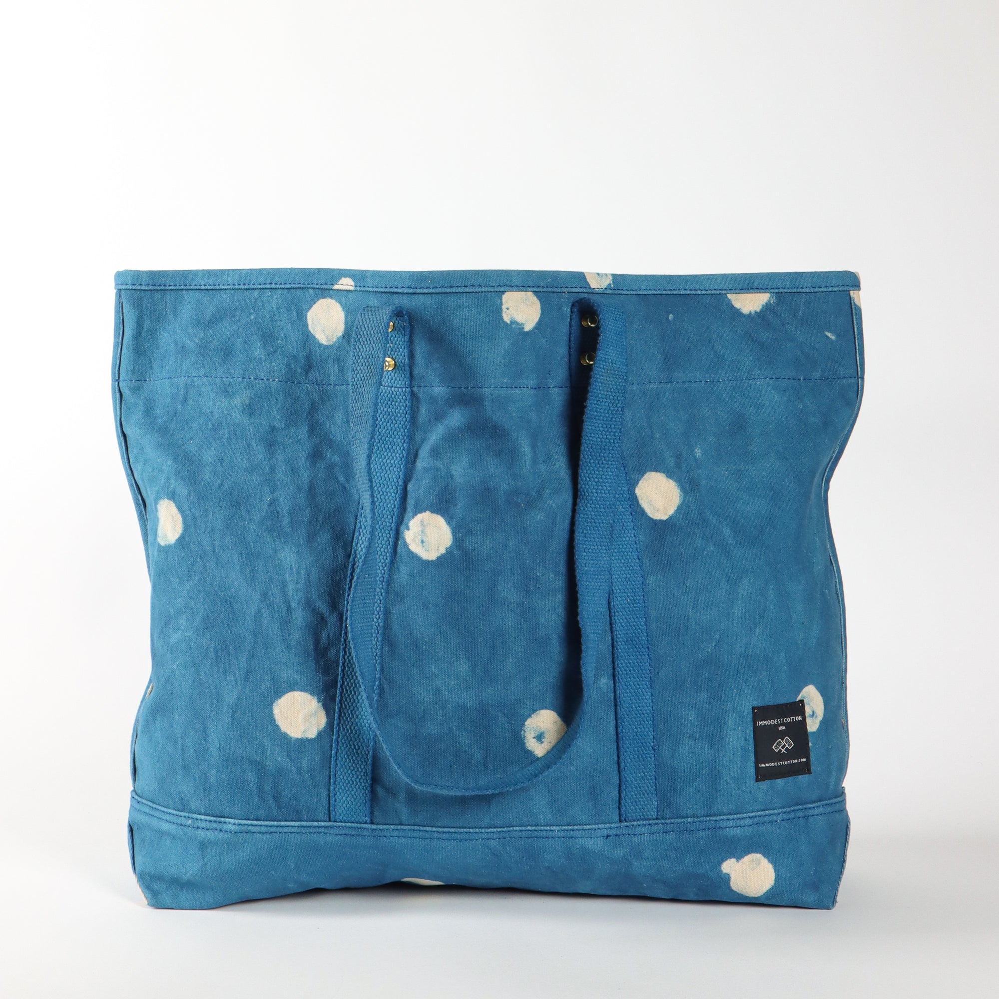 Large East West Tote | Lt Indigo Moon (sample)
