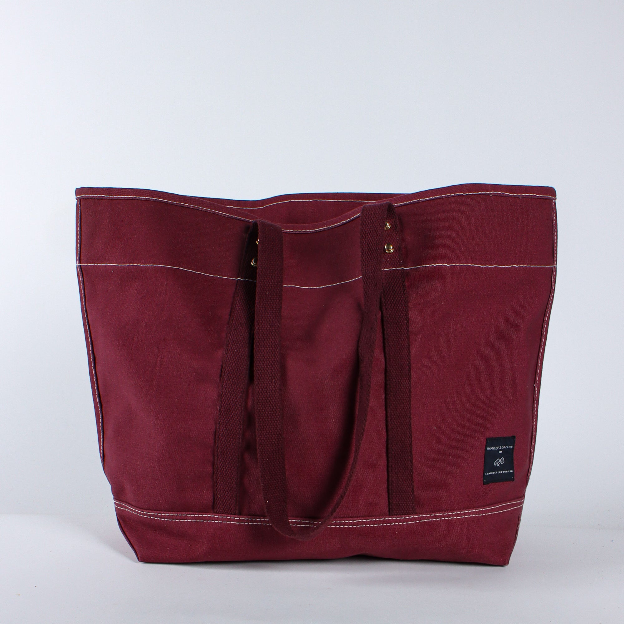 Large East West Tote | Plum (sample)