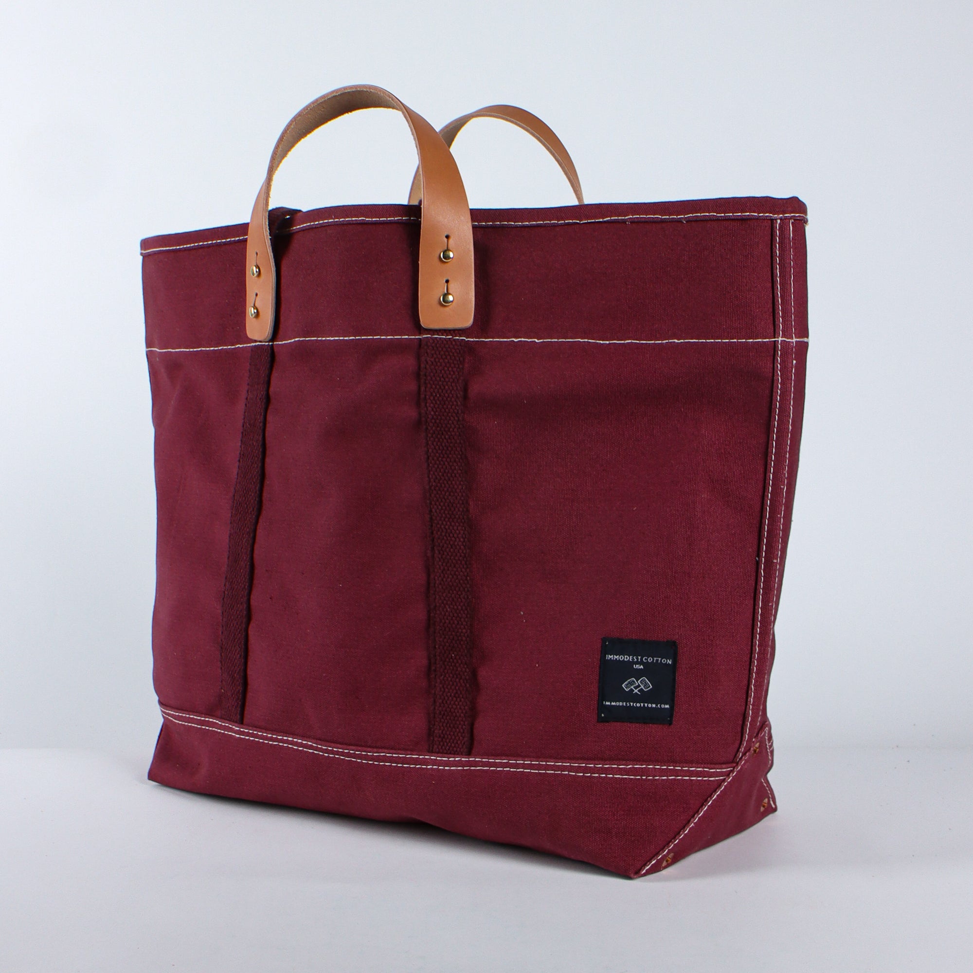 Large East West Tote | Plum (sample)
