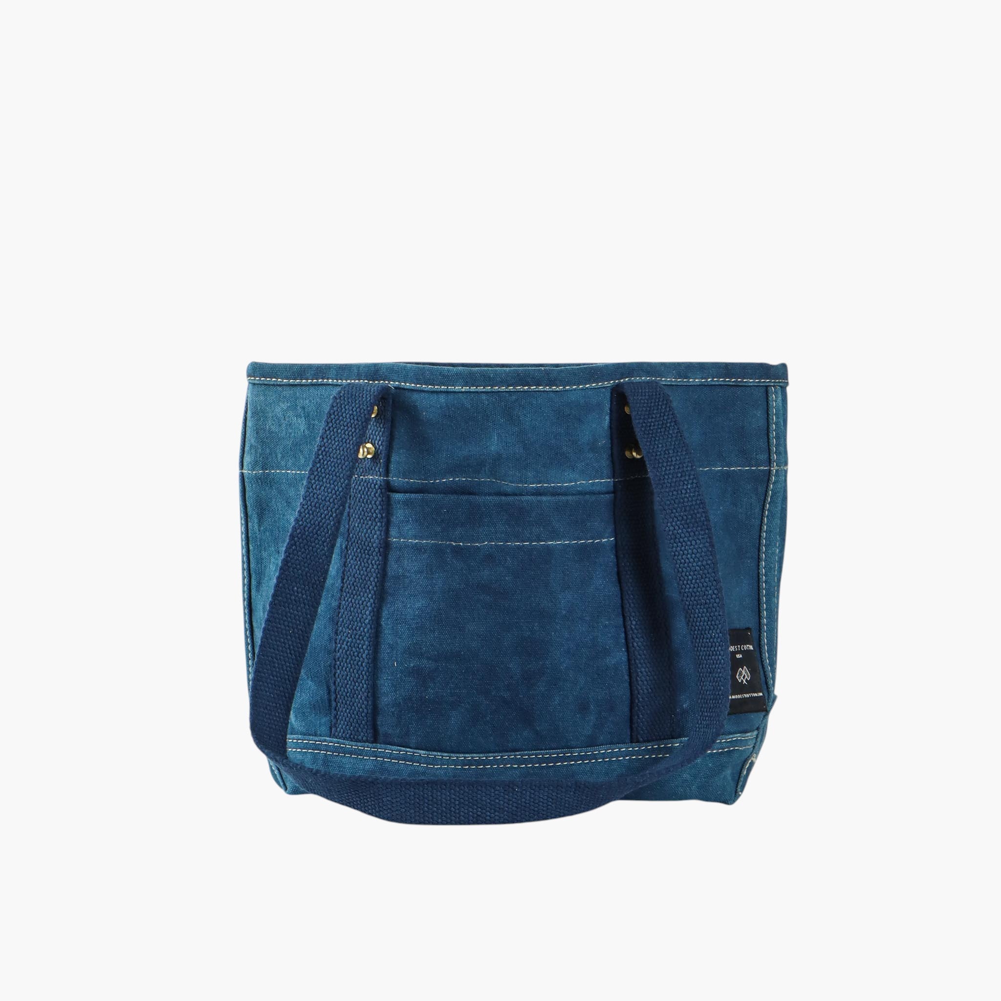Lunch Tote | Indigo – IMMODEST COTTON