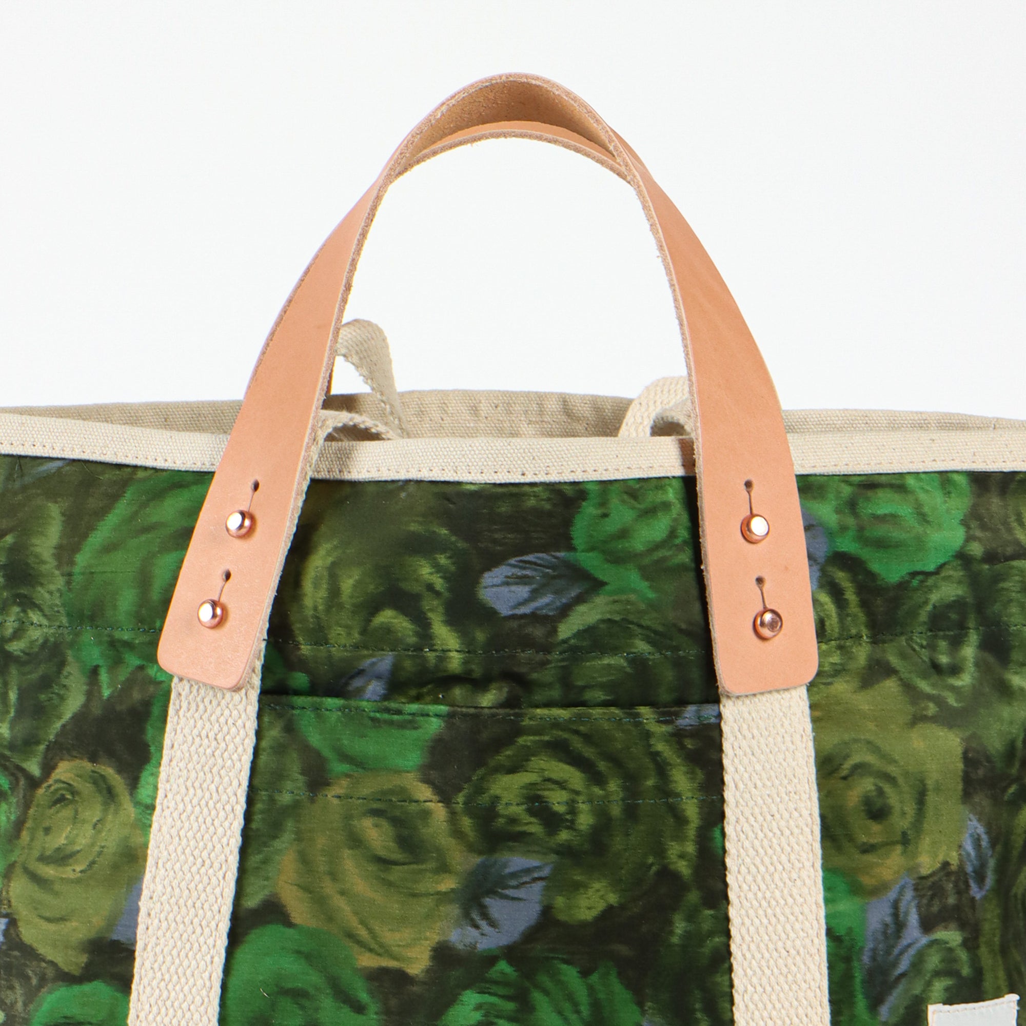 Lunch Tote | Rose Taffeta (sample)