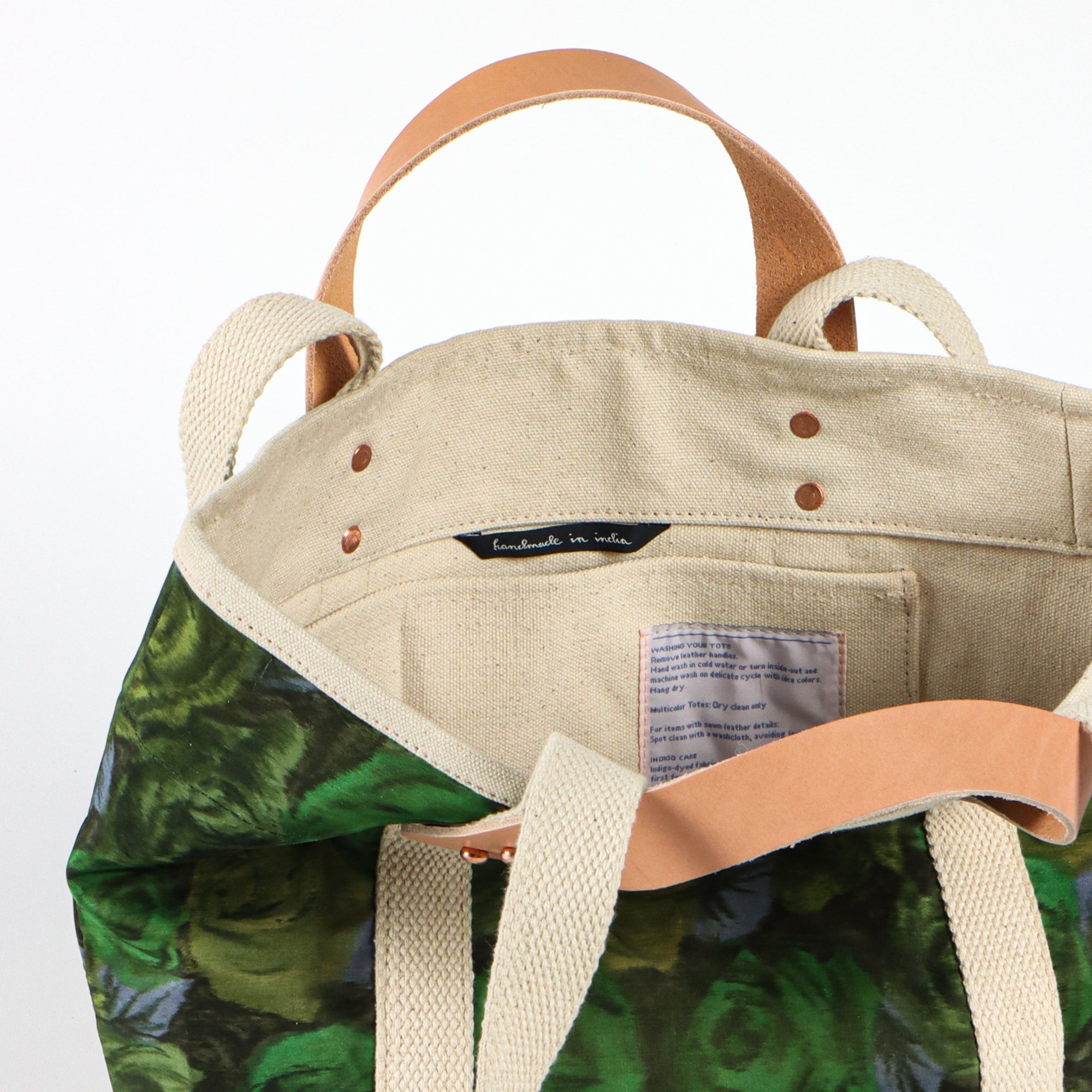 Lunch Tote | Rose Taffeta (sample)