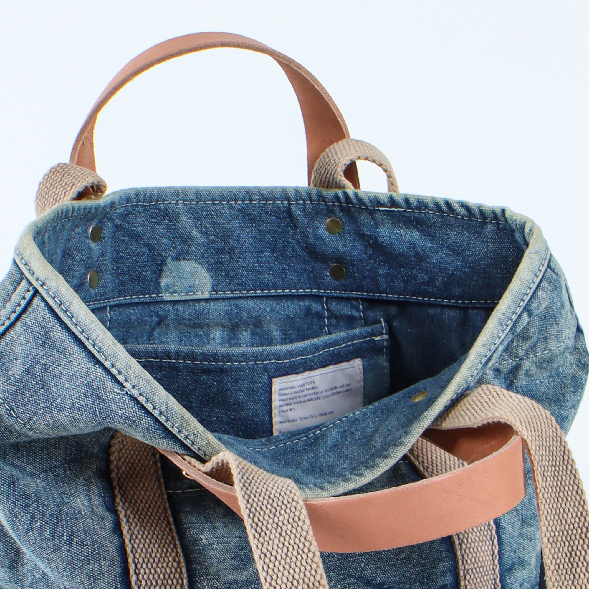 Lunch Tote | Denim Moon