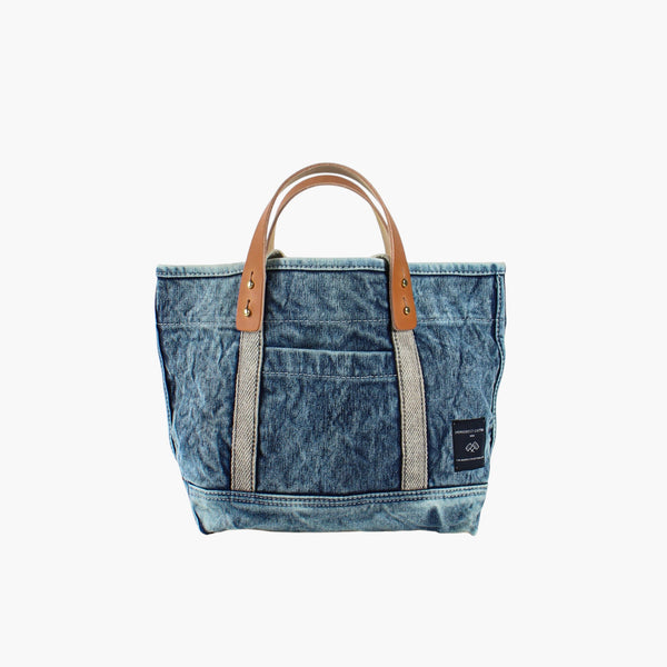Lunch Tote | Washed Denim – IMMODEST COTTON