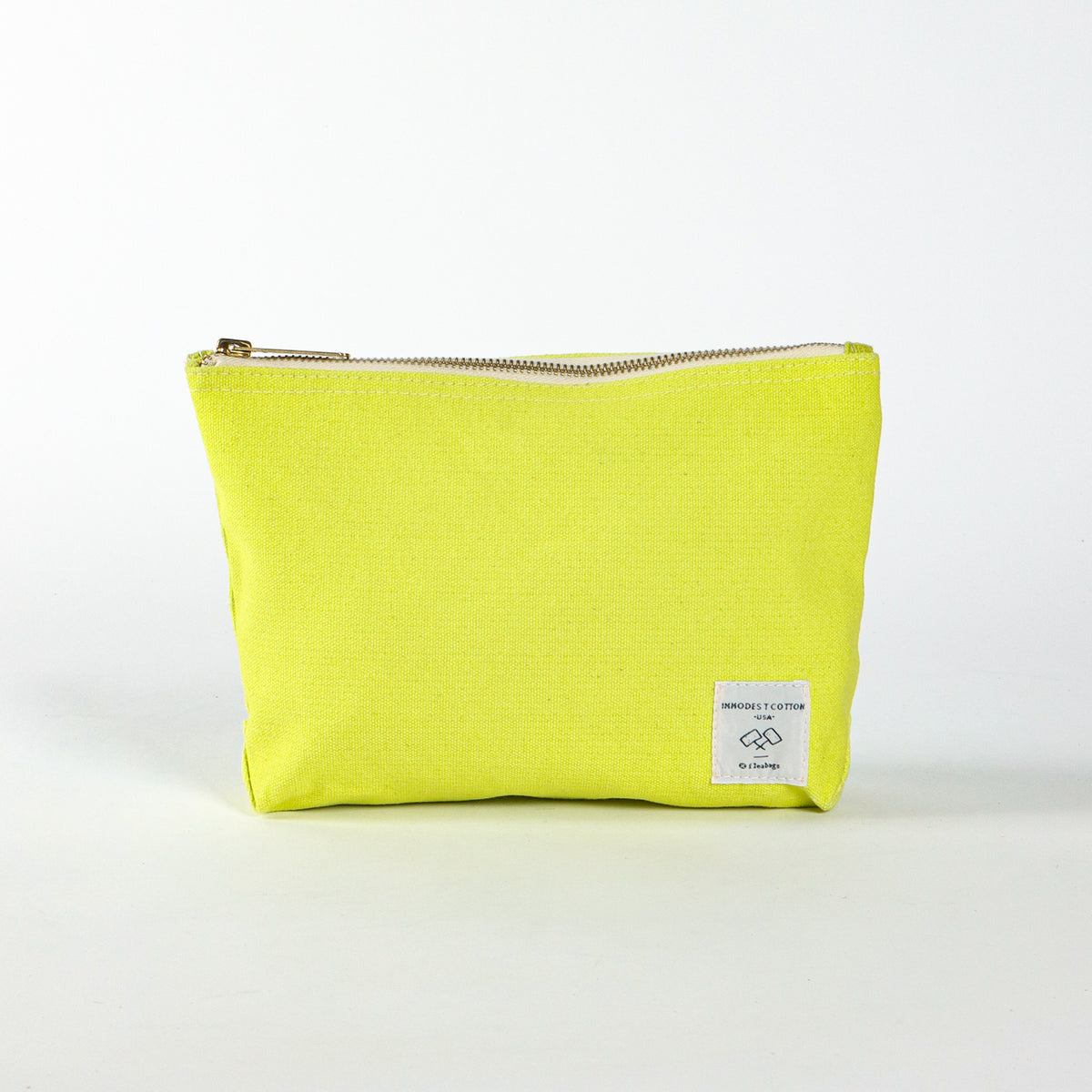 Sardine Pouch | Lime – IMMODEST COTTON