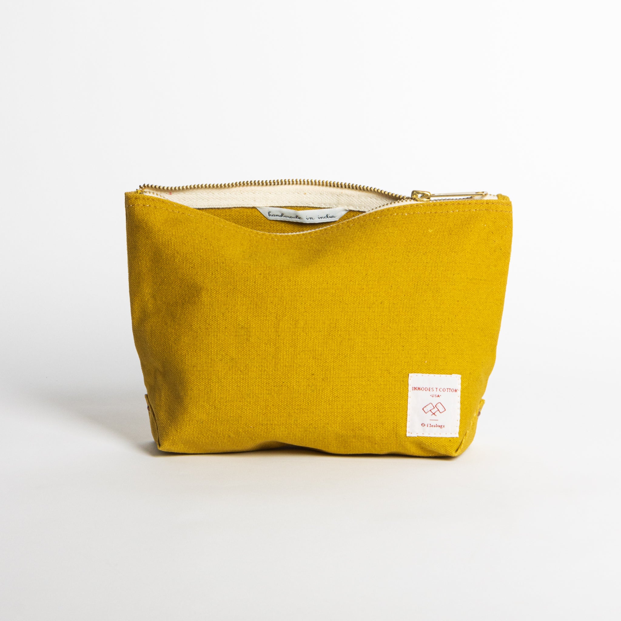 Sardine Pouch Chartreuse IMMODEST COTTON