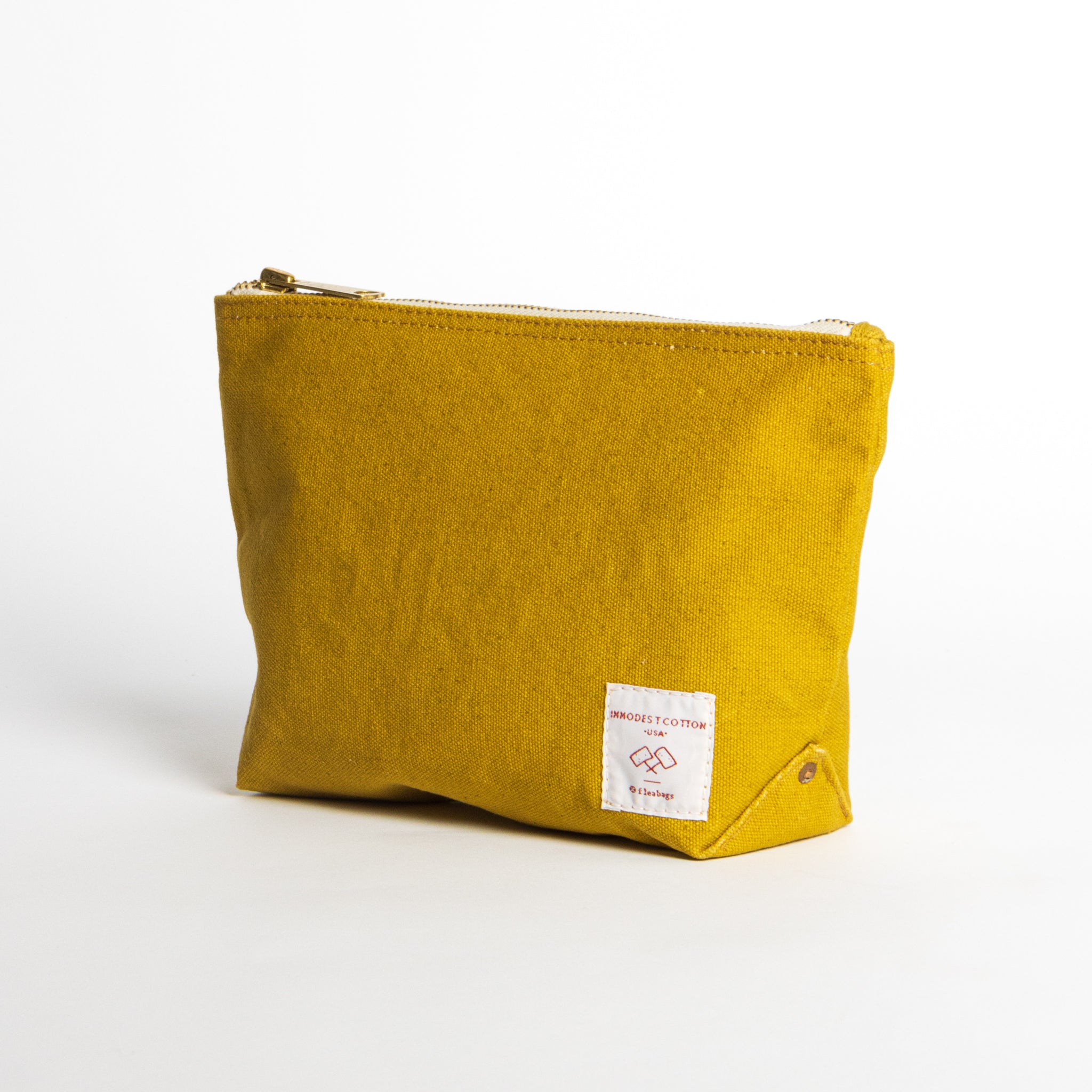 Sardine Pouch Chartreuse IMMODEST COTTON