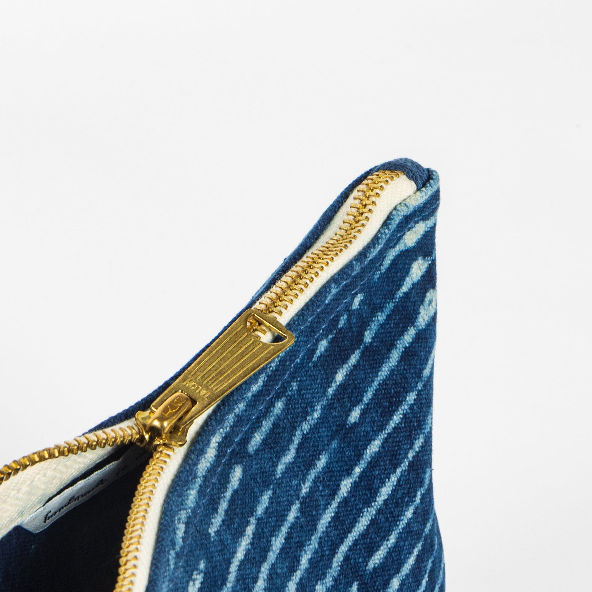 Sardine Pouch | Indigo Stripe (sample)
