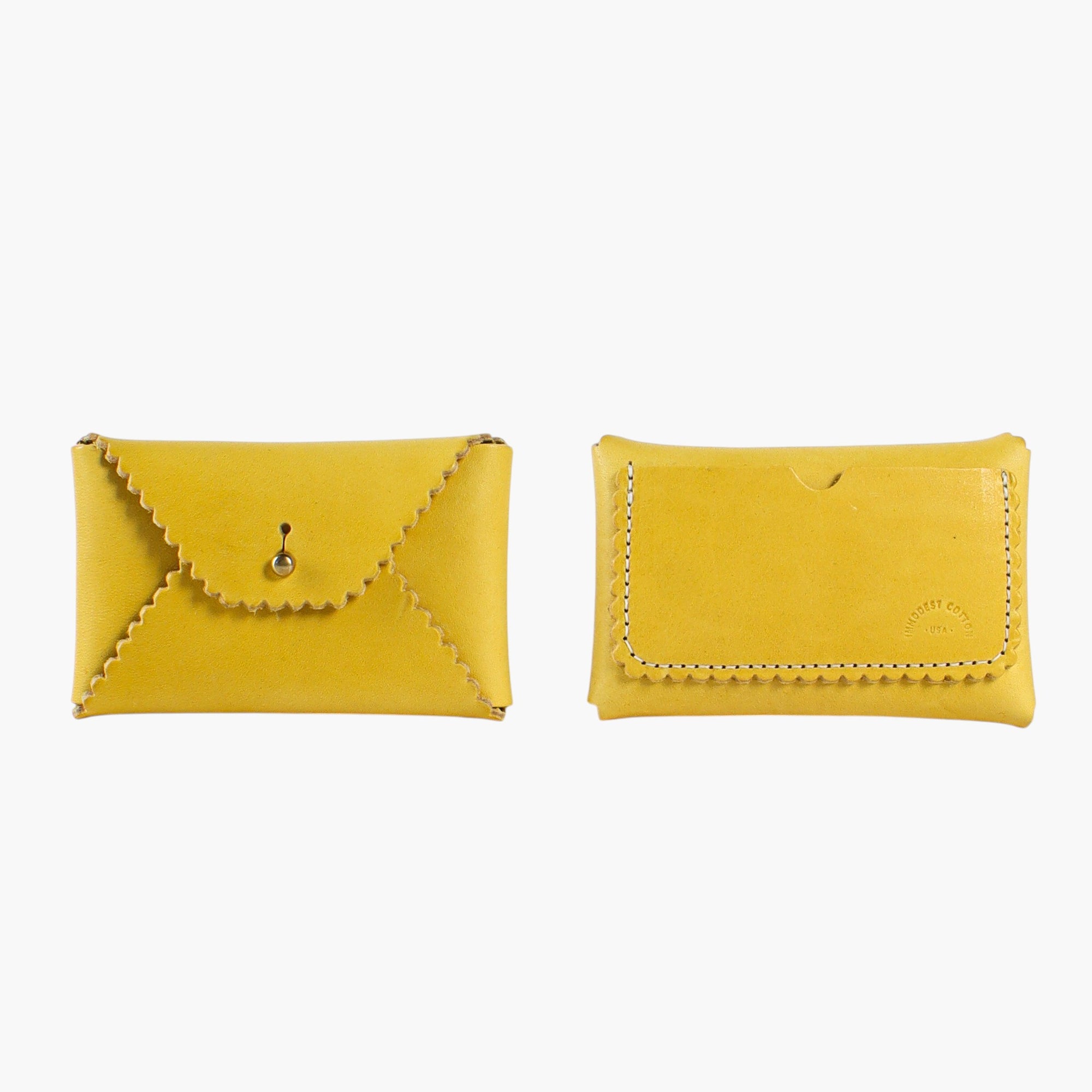 Scallop Wallet | Lemon