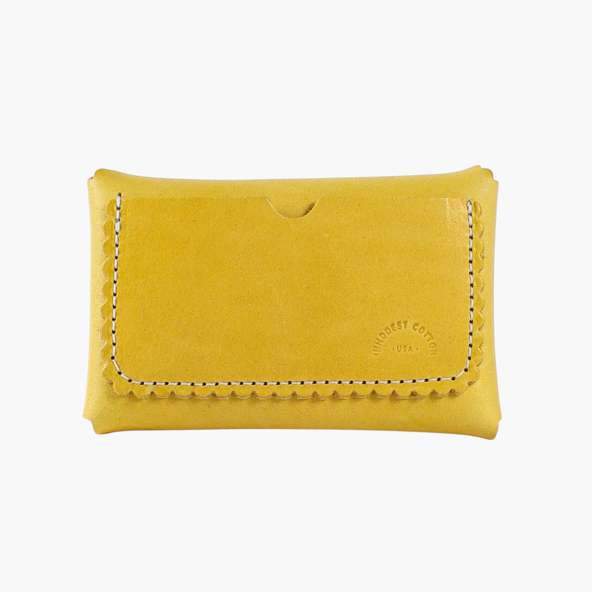Scallop Wallet | Lemon