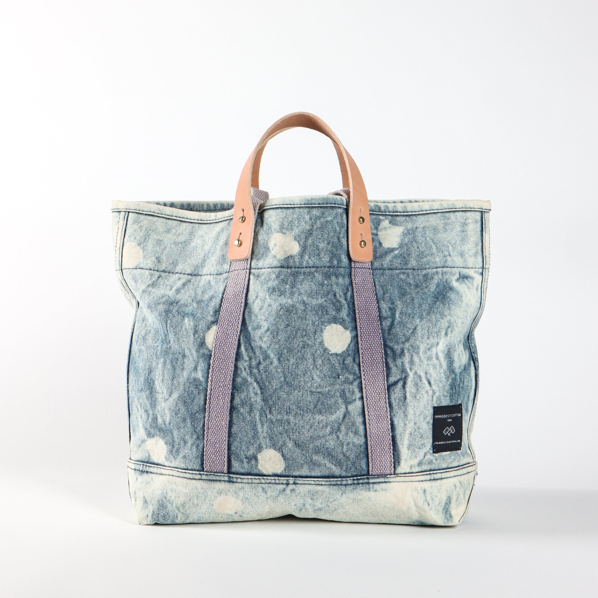 Small East West Tote | Denim Moon (sample)