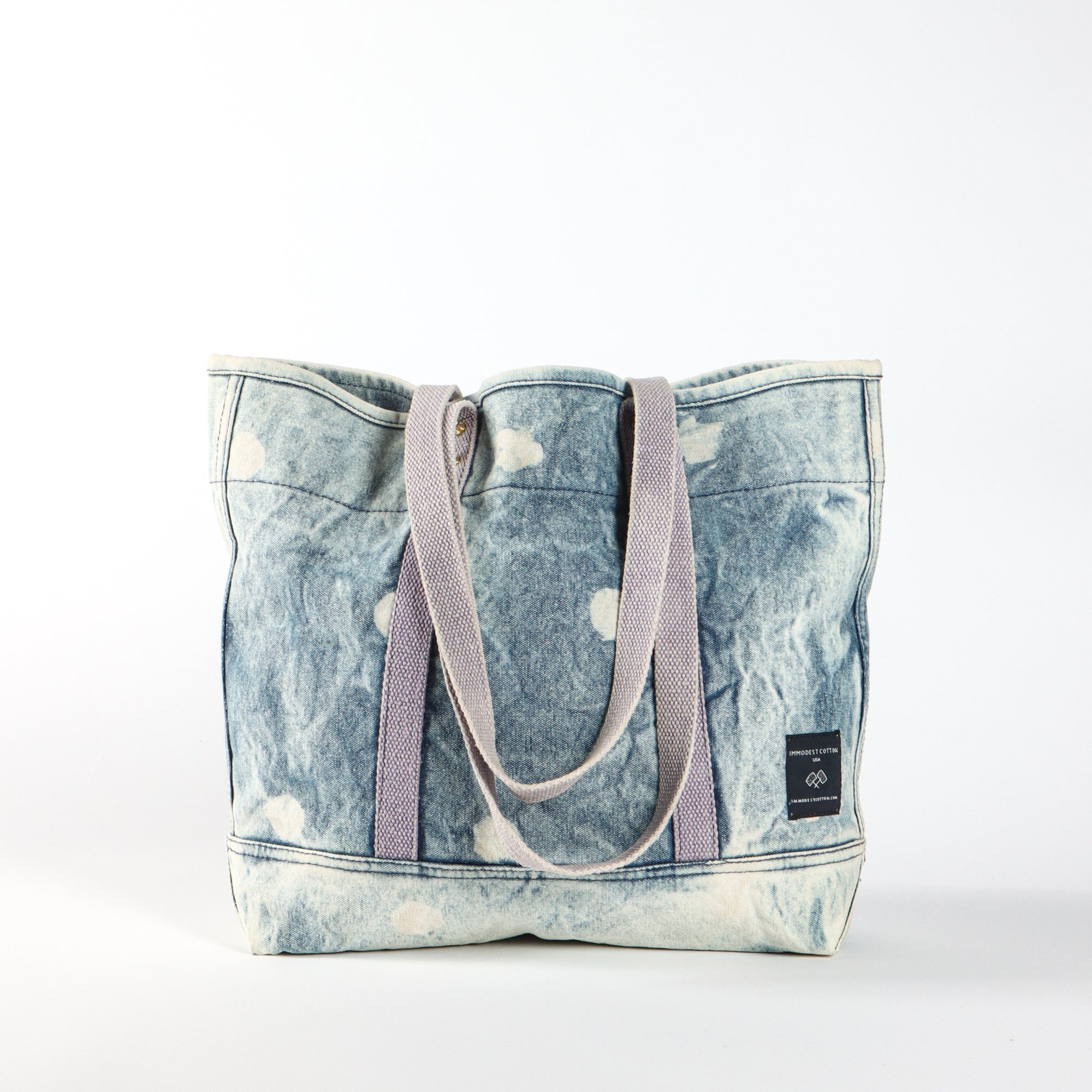 Small East West Tote | Denim Moon (sample)