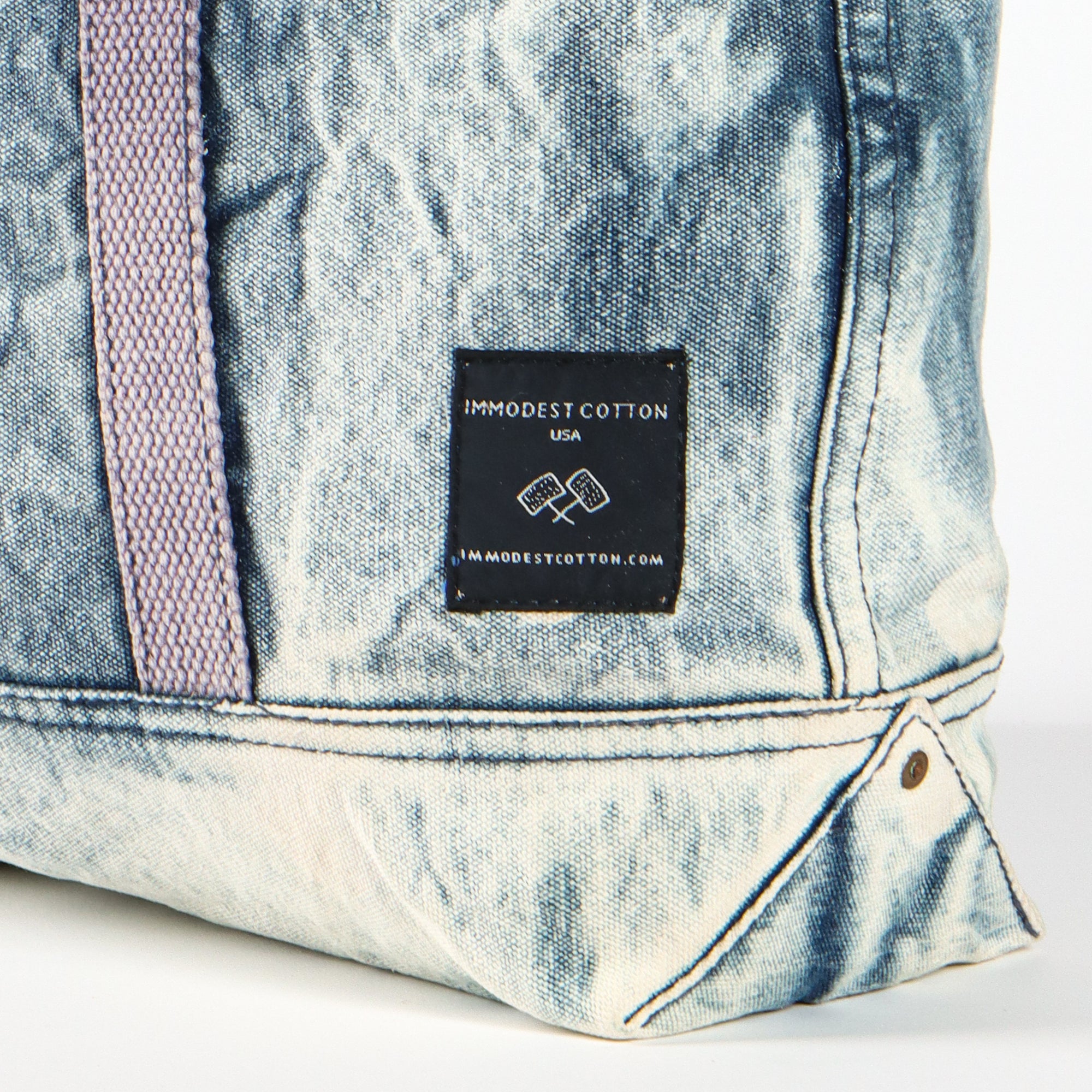 Small East West Tote | Denim Moon (sample)