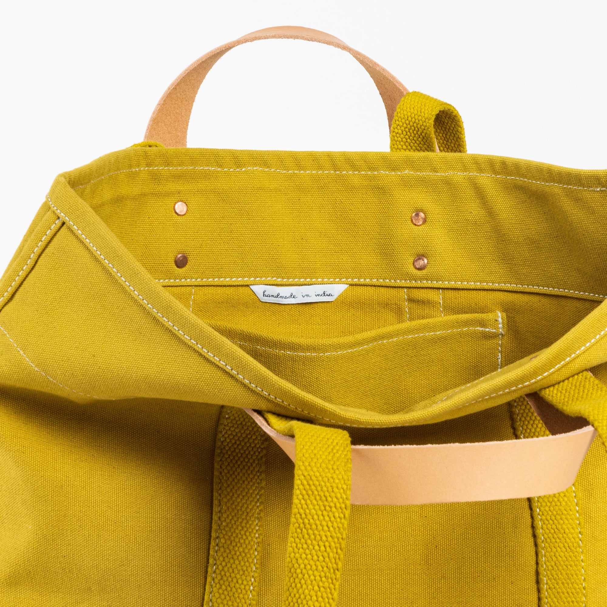Small East West Tote | Chartreuse (sample)