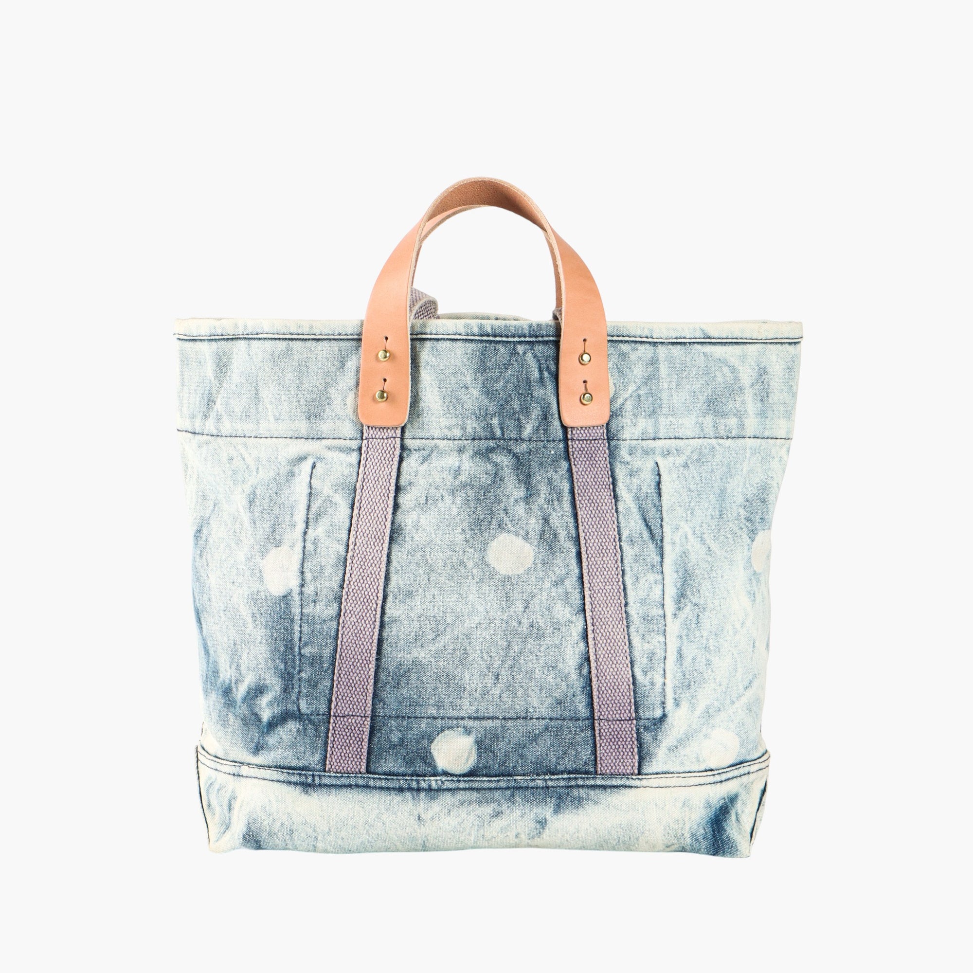 Small East West Tote | Denim Moon