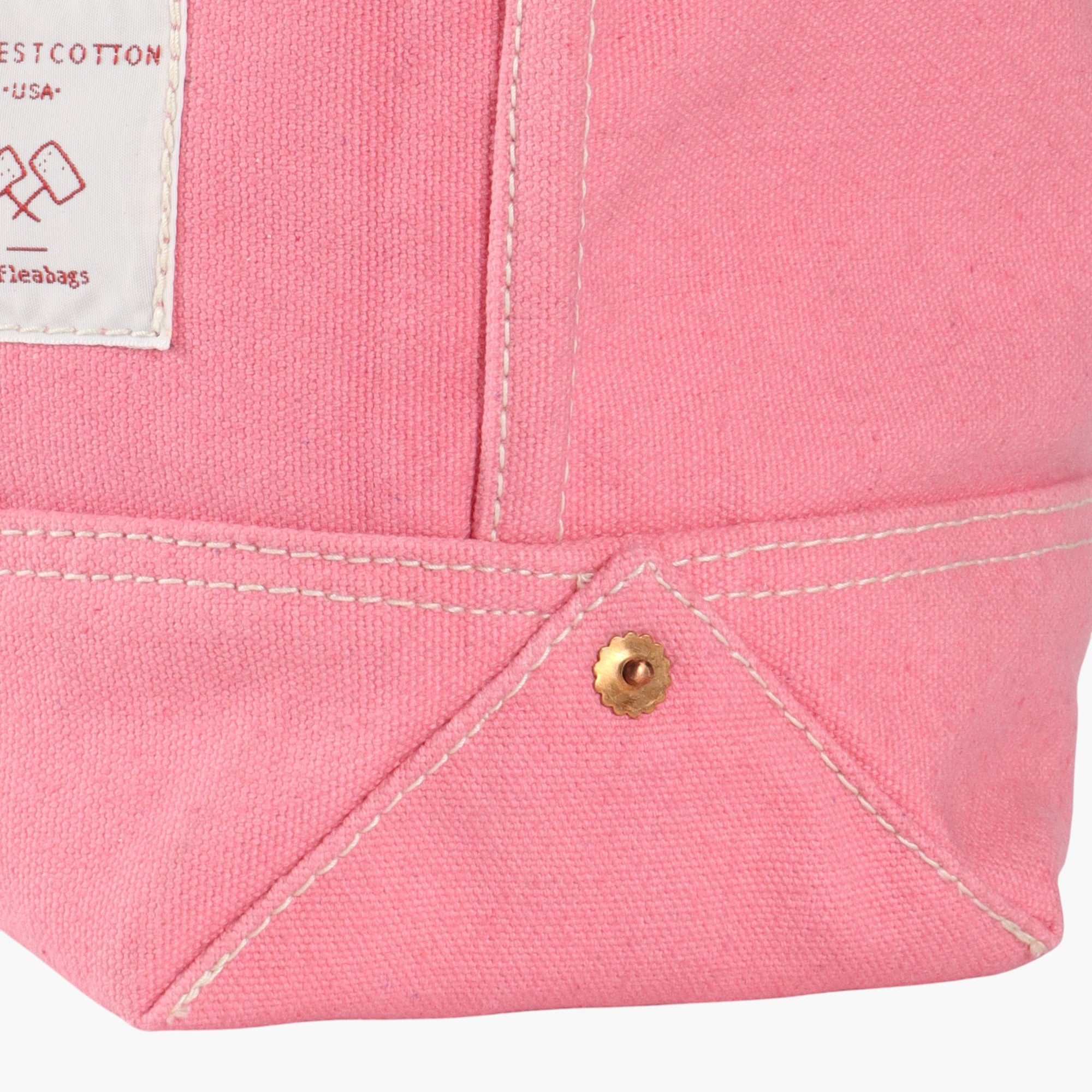 Small East West Tote | Flamingo