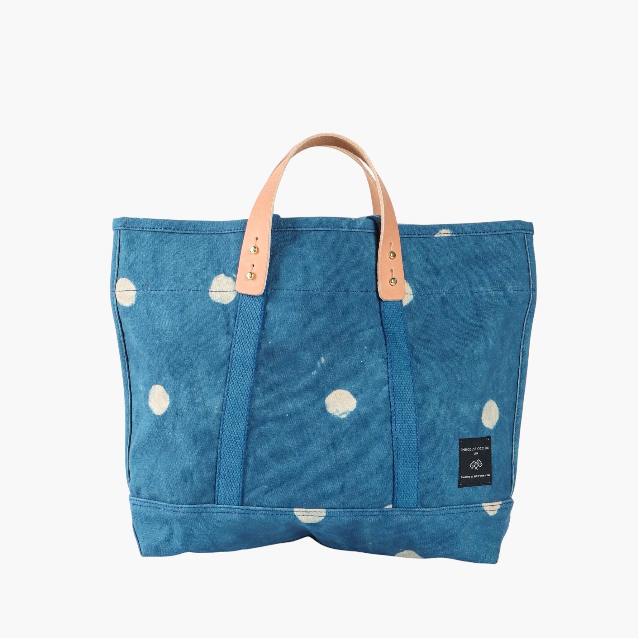 Small East West Tote | Lt Indigo Moon – IMMODEST COTTON