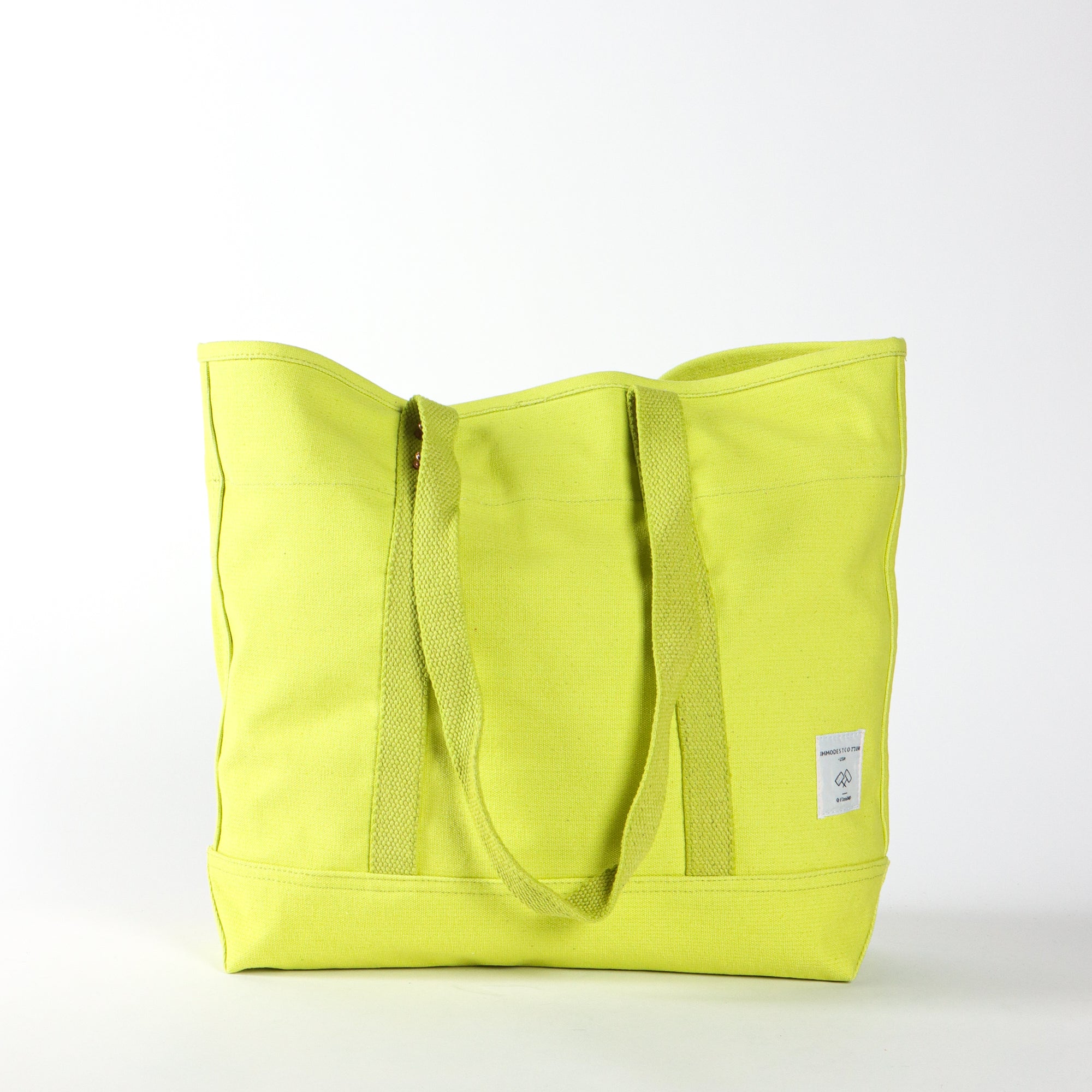 Small East West Tote | Lime (sample)