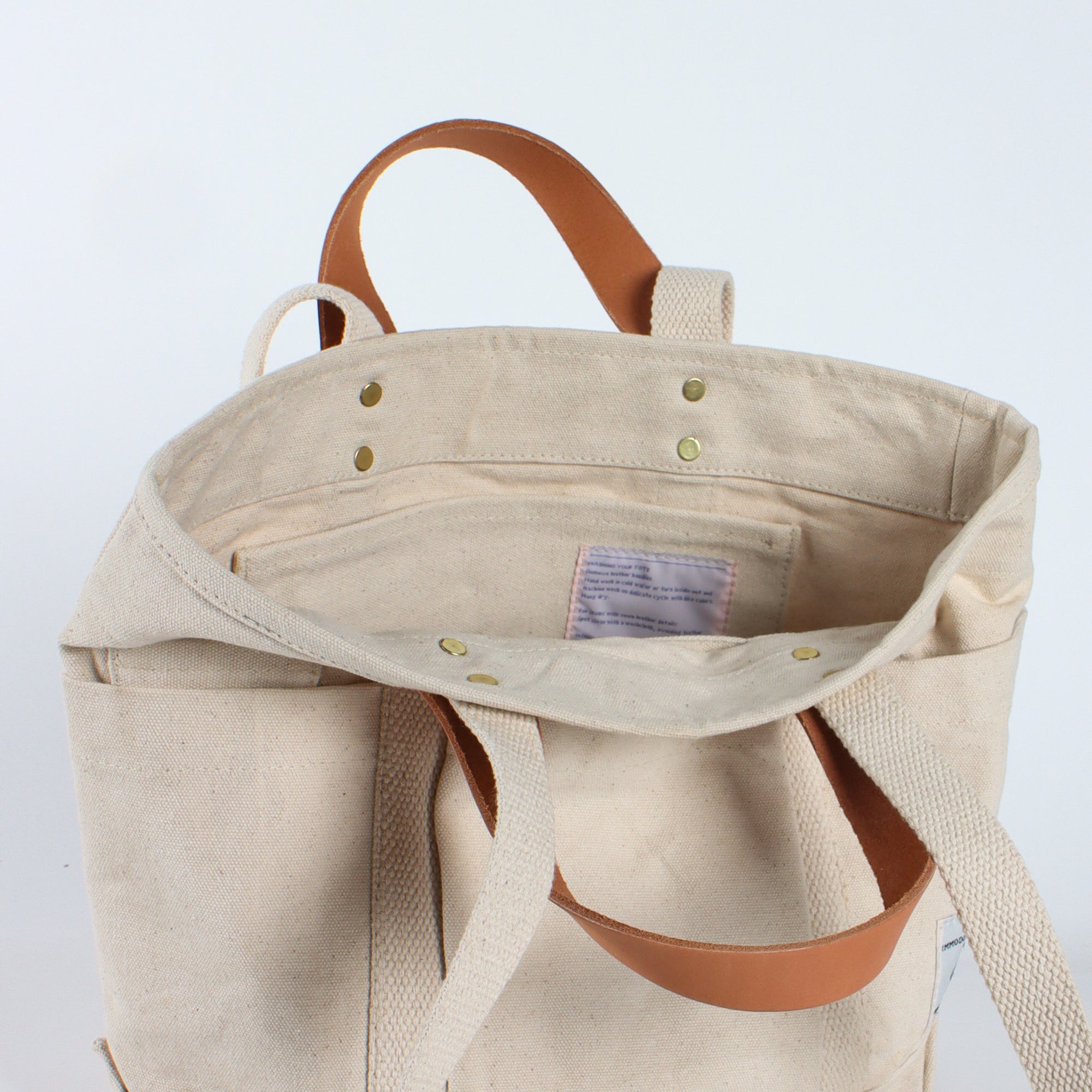 Small Knitting Bag | Natural (sample)
