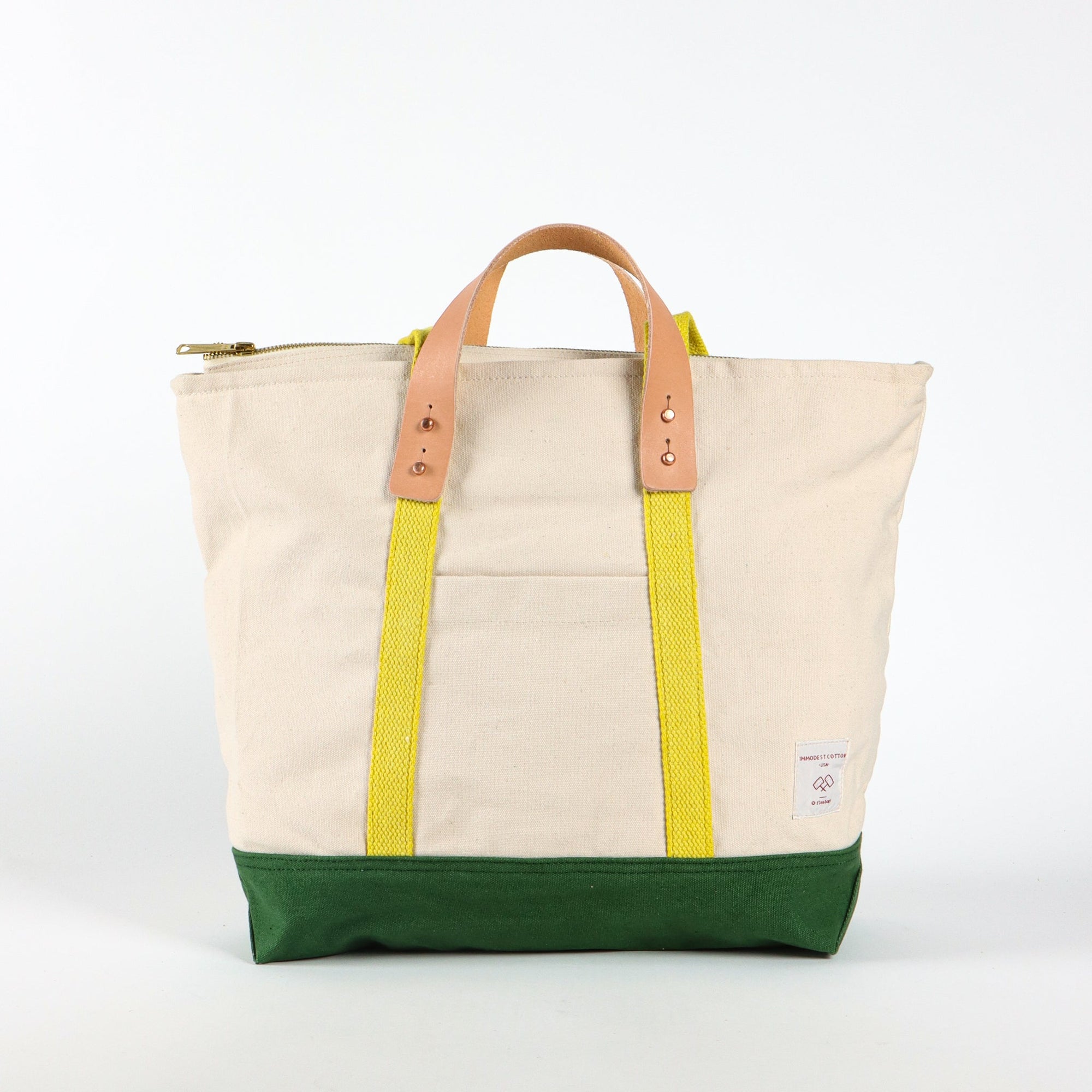 Small Zipper Tote | Earth (sample)